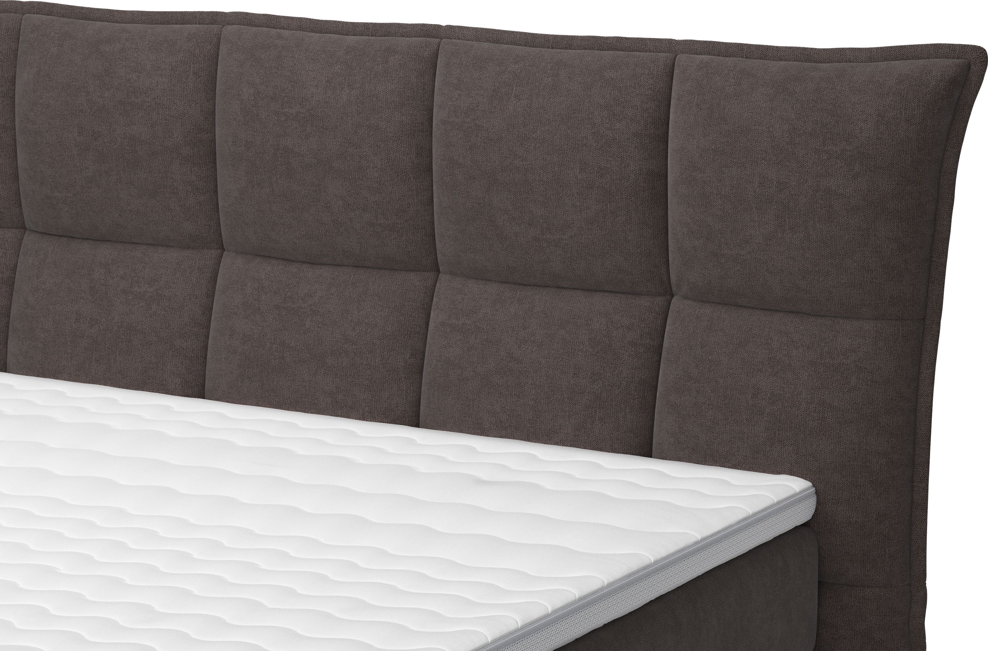 COTTA Boxspring Sarah inclusief topper, 2 matraskernen, hardheden h2, h3 of h4