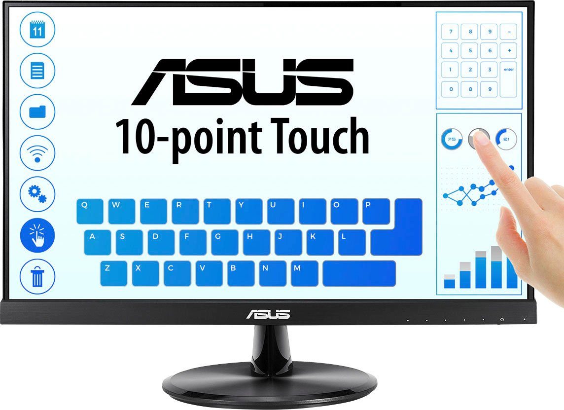 Asus Ledscherm ASUS Monitor, 54,6 cm / 21,5", Full HD