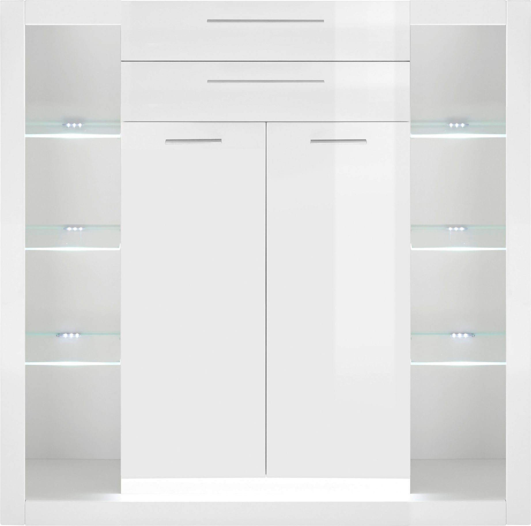 Places of Style Highboard MERAN Hoogte ca. 139 cm