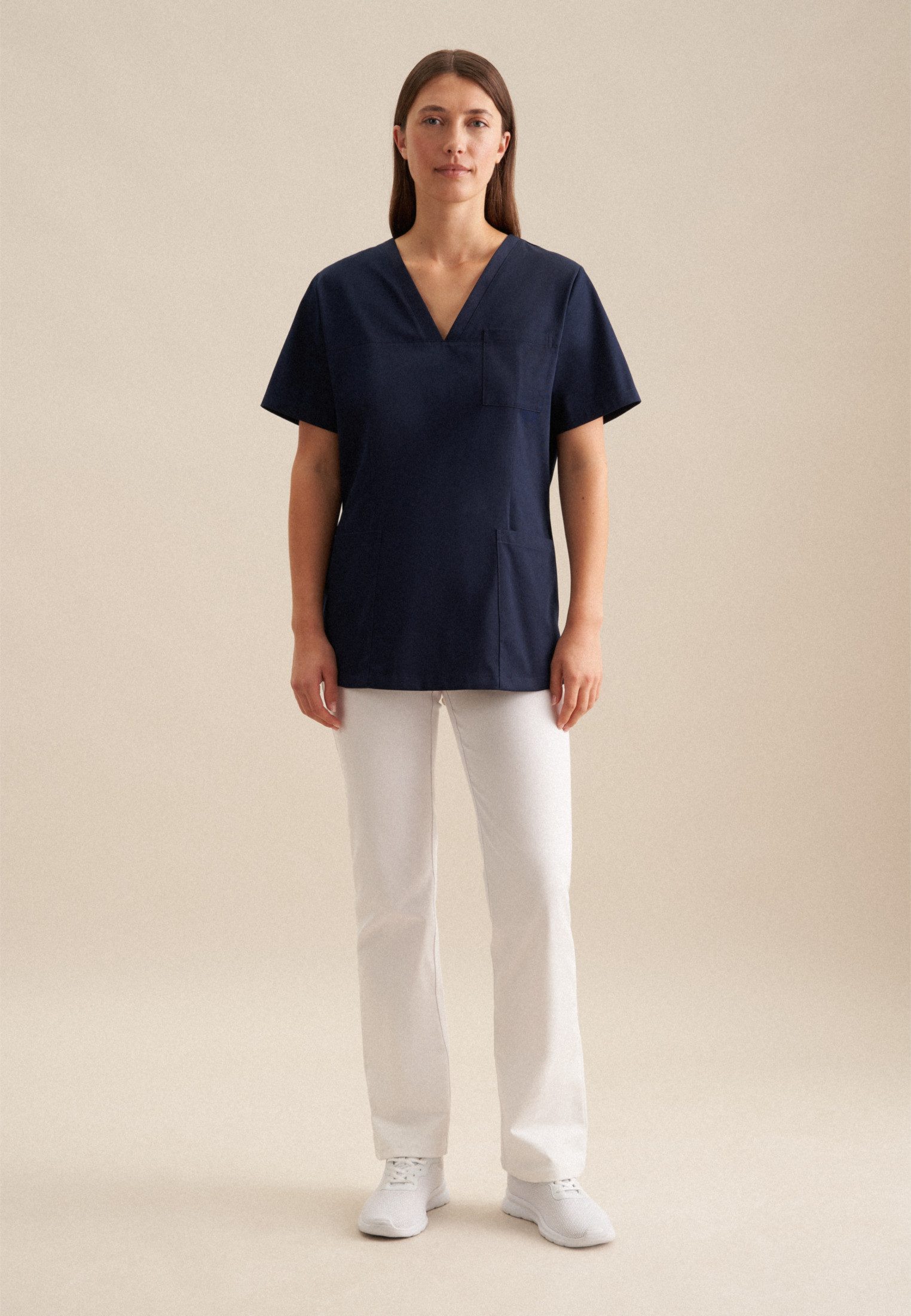 seidensticker Functioneel shirt Kasack Uni
