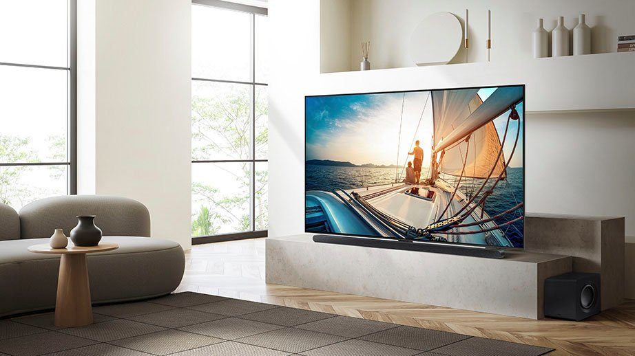 Samsung Led-TV GQ43QN90CAT, 108 cm / 43", 4K Ultra HD, Smart TV, Neo Quantum HDR, Neural Quantum Processor 4K, Gaming Hub