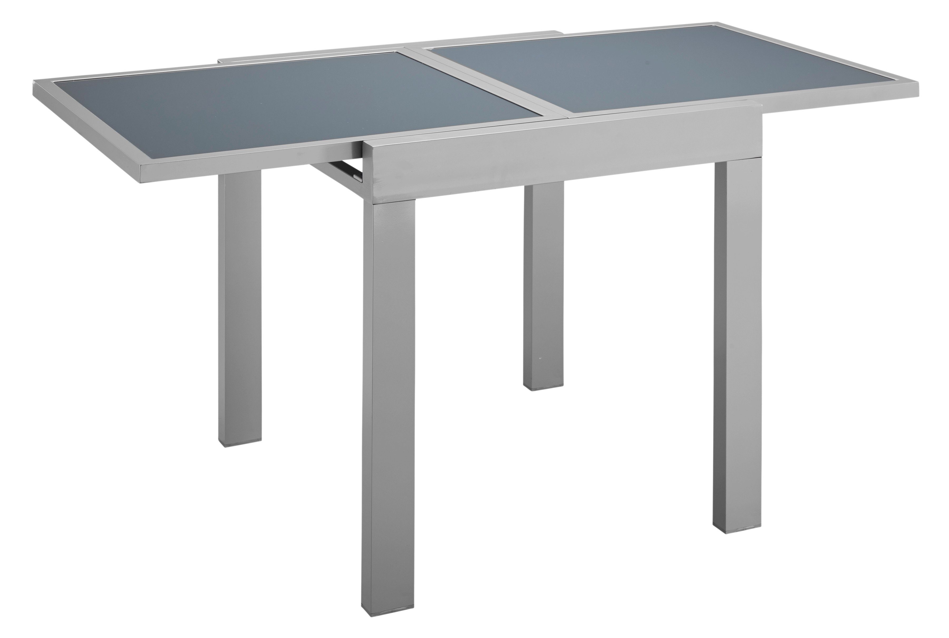 MERXX Balkonset Lima gepoedercoat aluminium, van 100% polyester, voor 2 personen (3-delig)