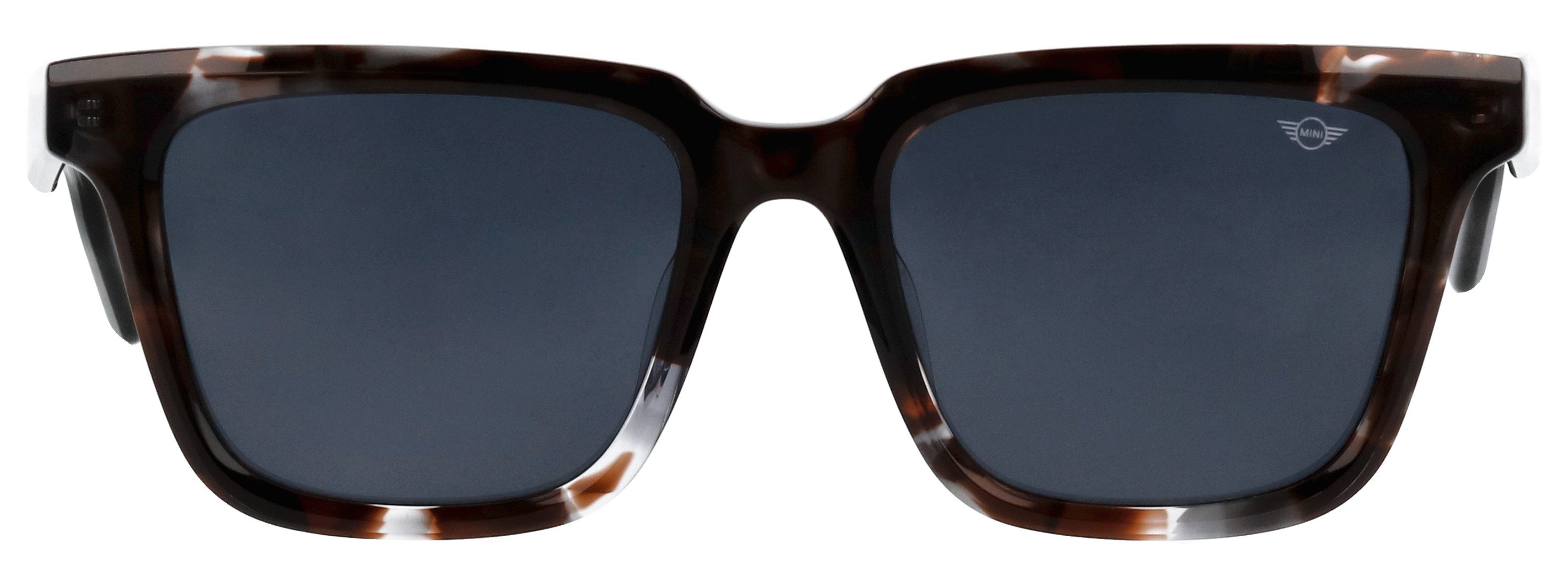MINI EYEWEAR Zonnebril 746029 Vorm vierkant/hoekig, MINI Wing logo op de bril en het glas, adc UV 400