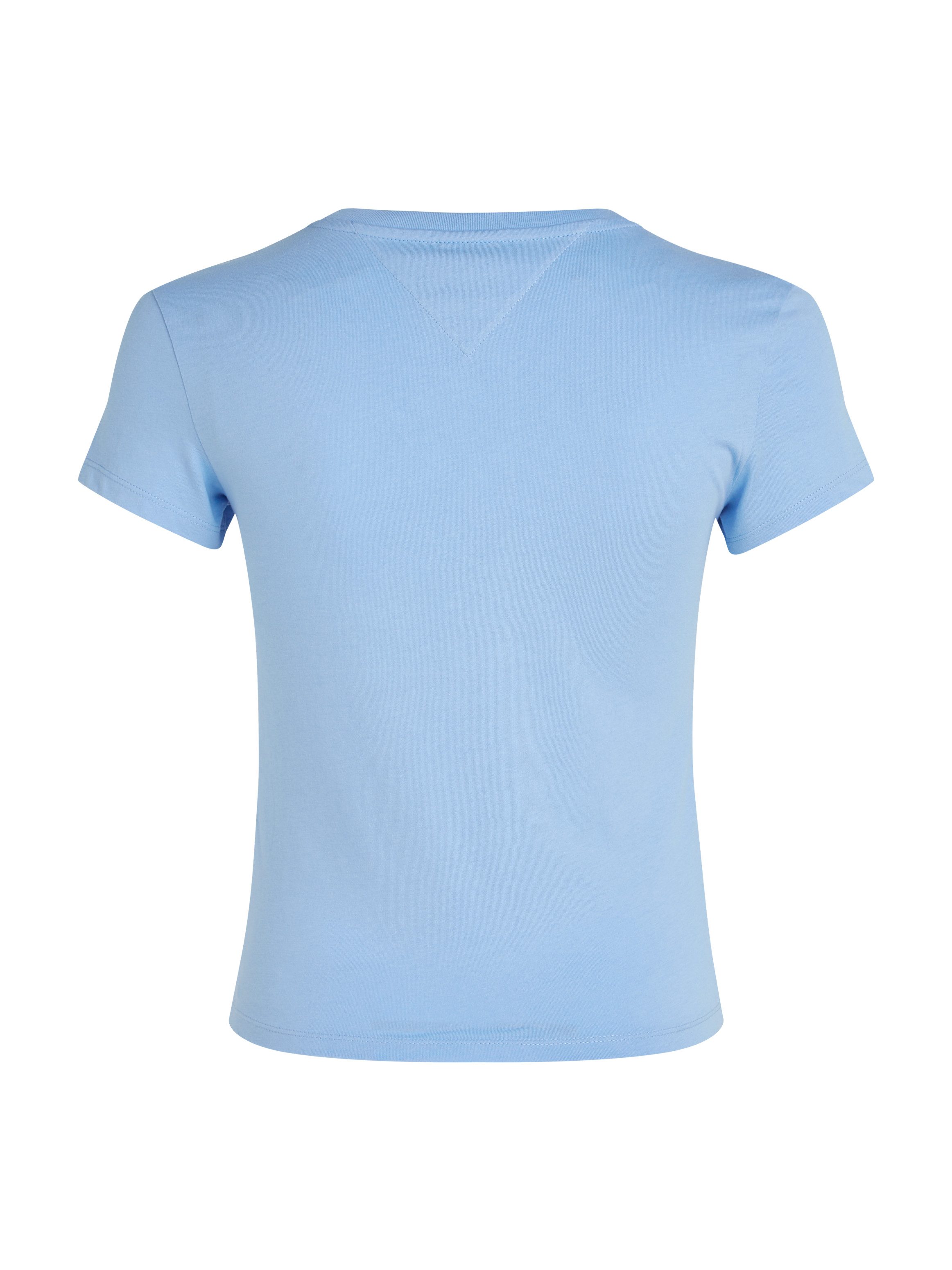 Tommy Jeans Curve T-shirt TJW SLIM ESSENTIAL LOGO1 TEE EXT in grote maten met logo-opschrift