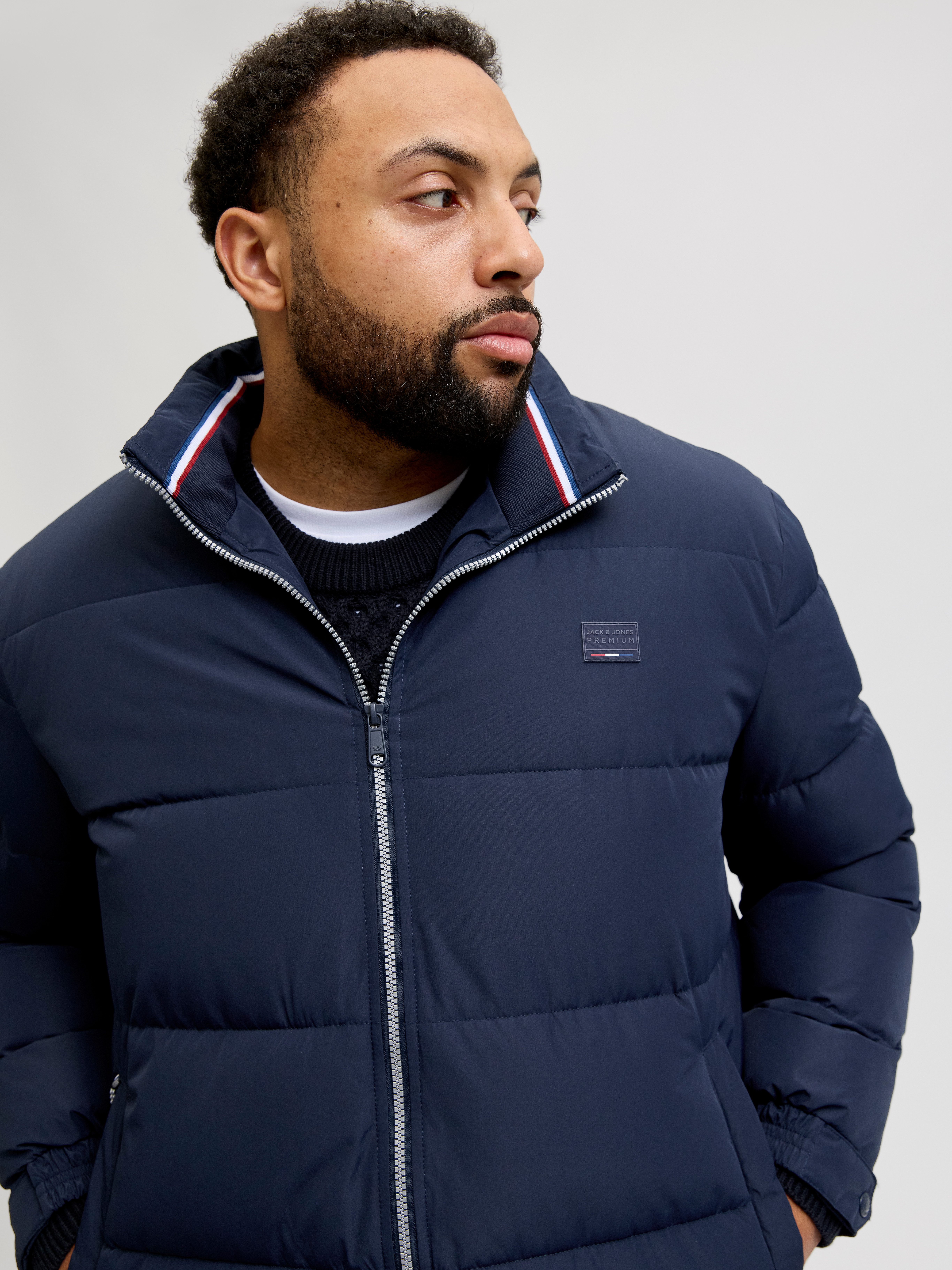 Jack & Jones PlusSize Gewatteerde jas JPRBLUALVES PUFFER PLS