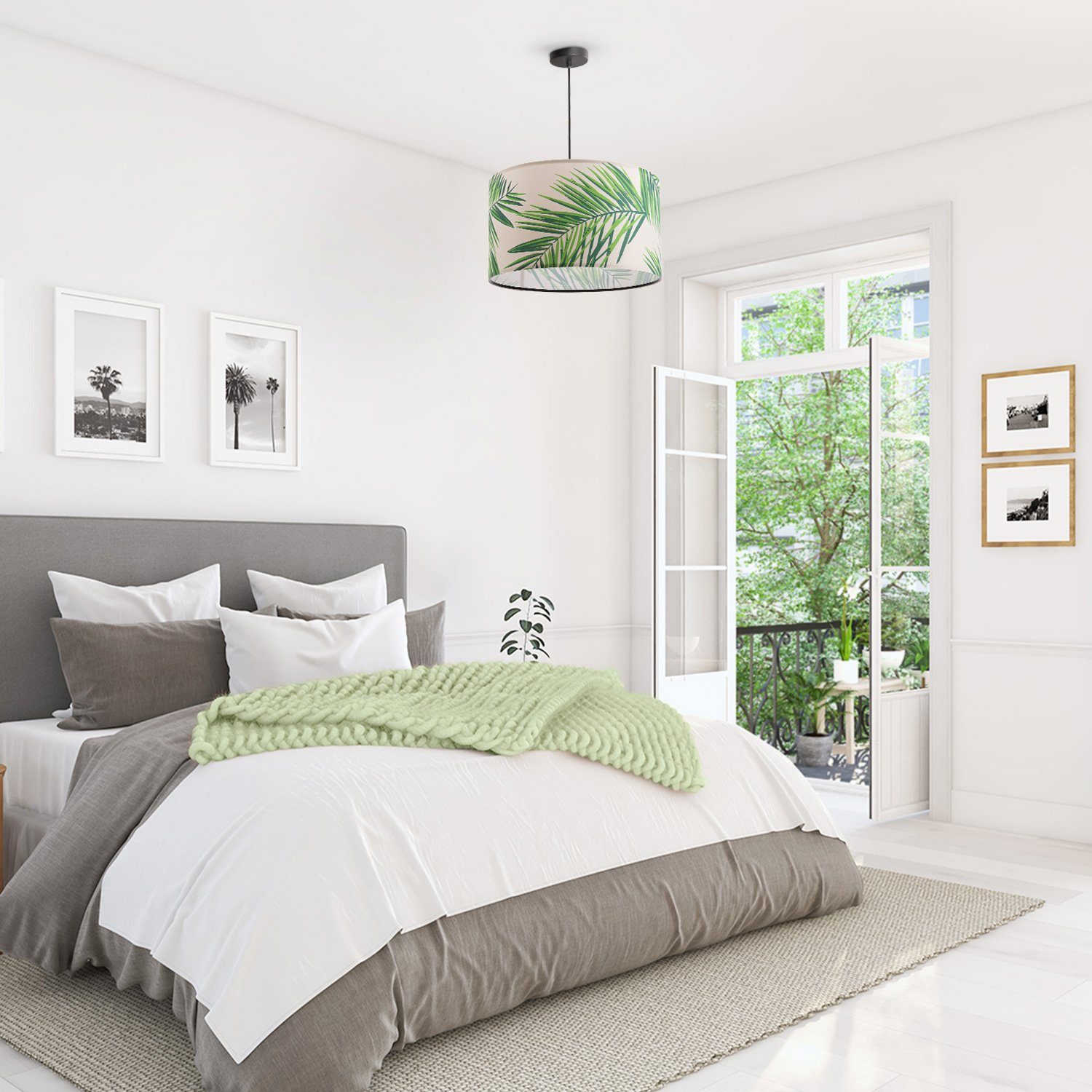 Paco Home Hanglamp Ostende 537 Eettafel hanglamp kinderkamer decoratie woonkamer palm jungle