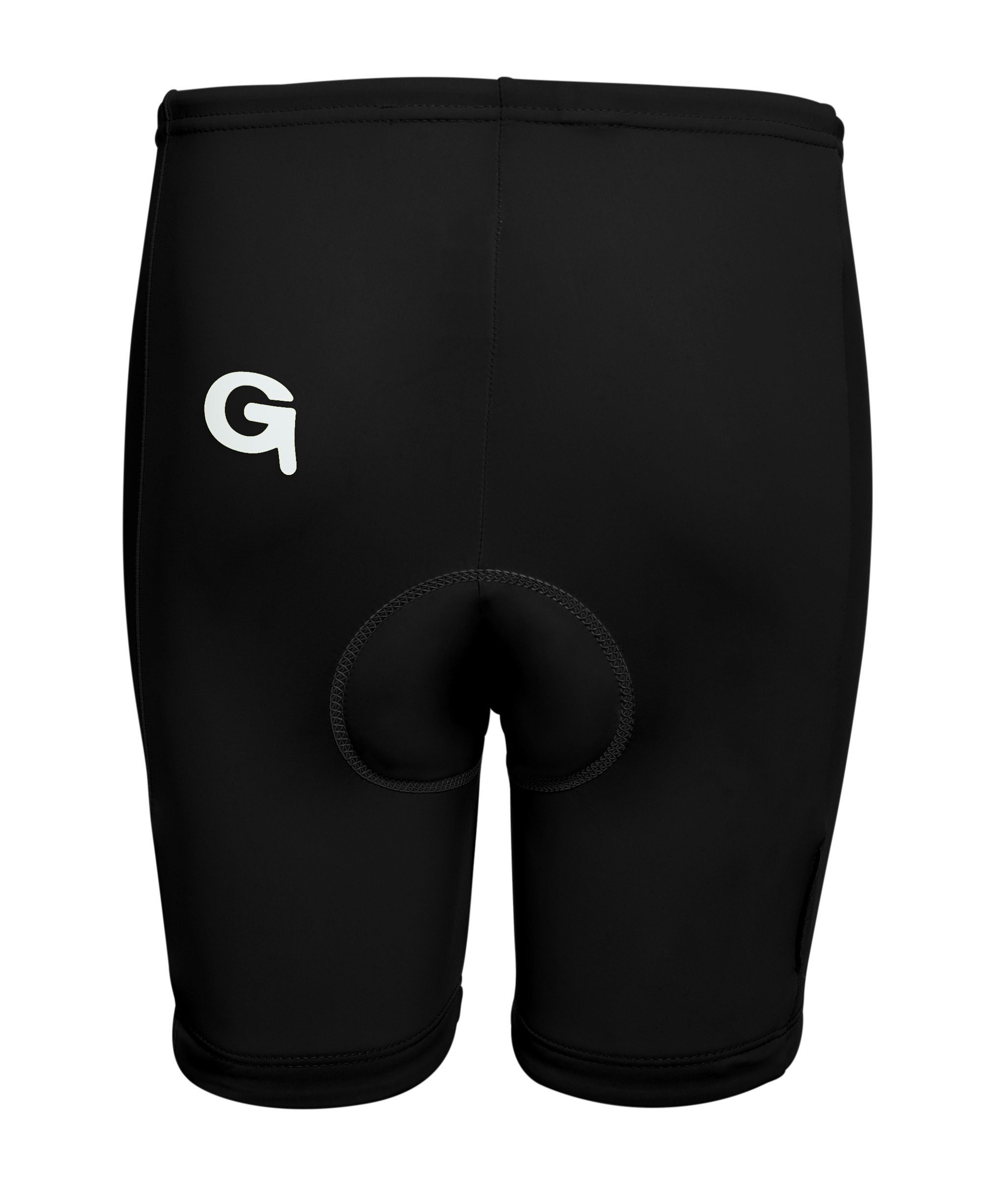 Gonso Fietsbroek Napoli Kinder fietsbroek met zitkussen, tight fit fietsbroek met comfortabele tailleband