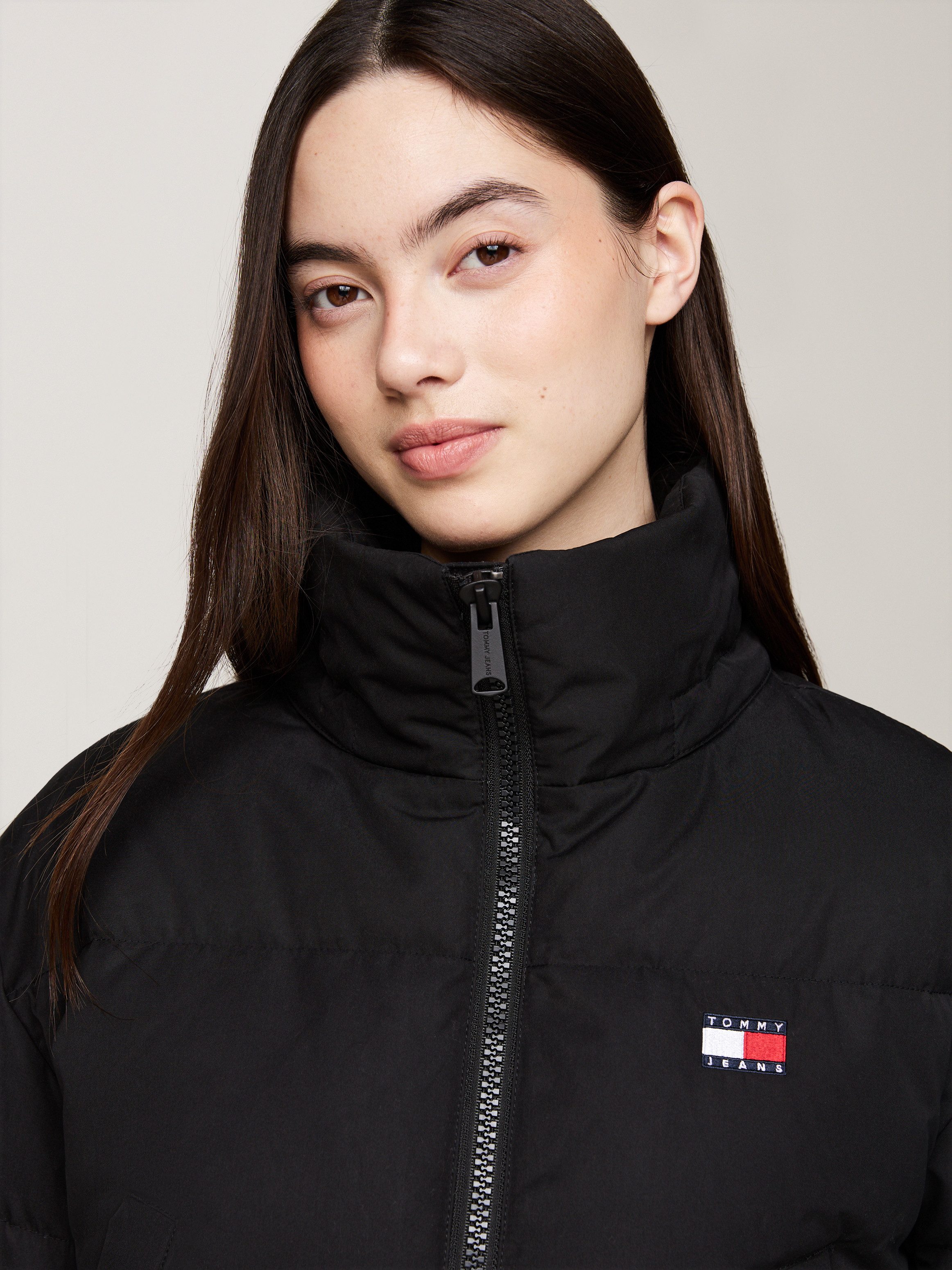 TOMMY JEANS Gewatteerde jas TJW CRP ALASKA FAUX FUR HOOD