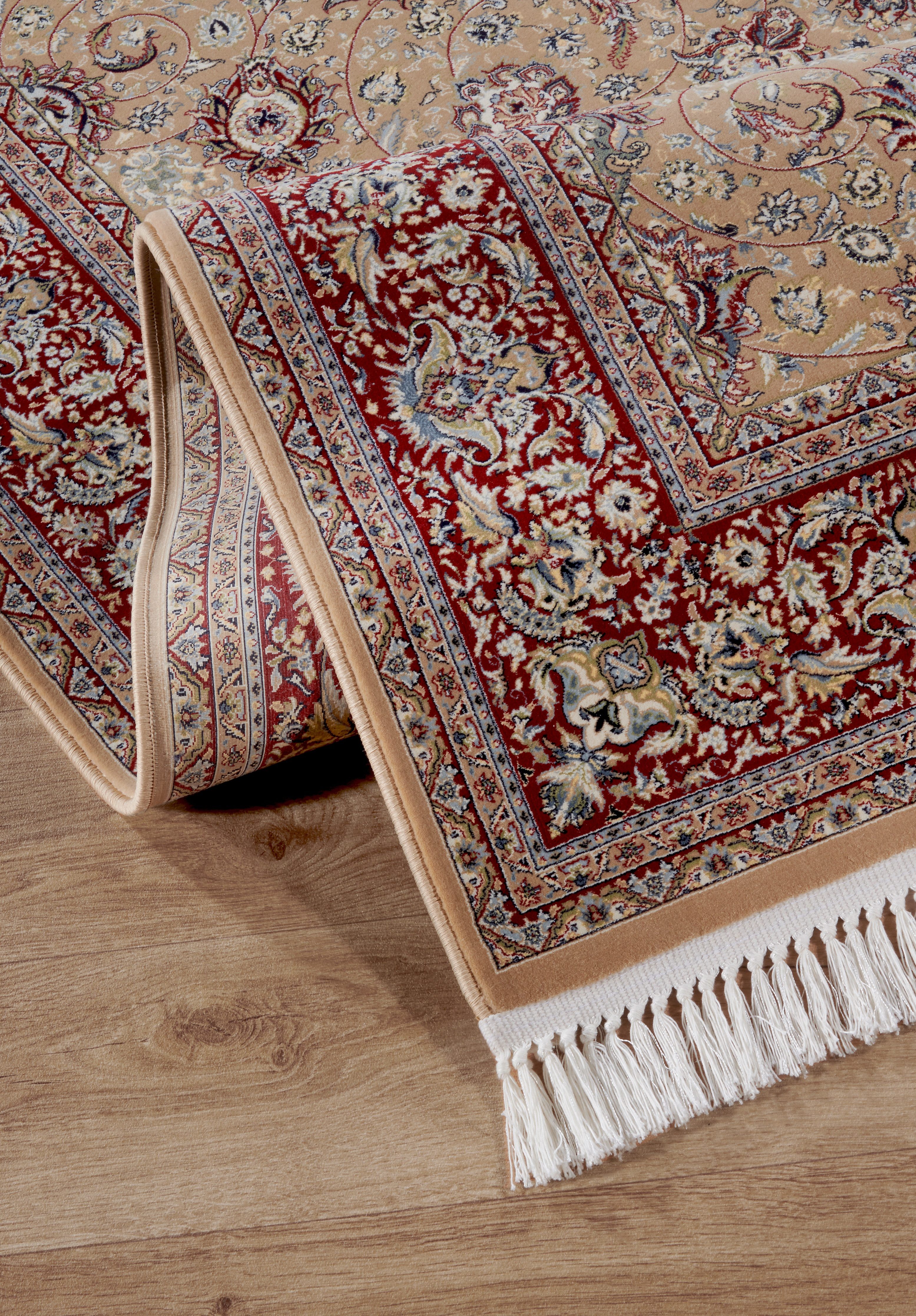 Villeroy & Boch Vloerkleed Alfred Oriëntaals, franjes, woonkamer, slaapkamer, klassiek, kortpolig