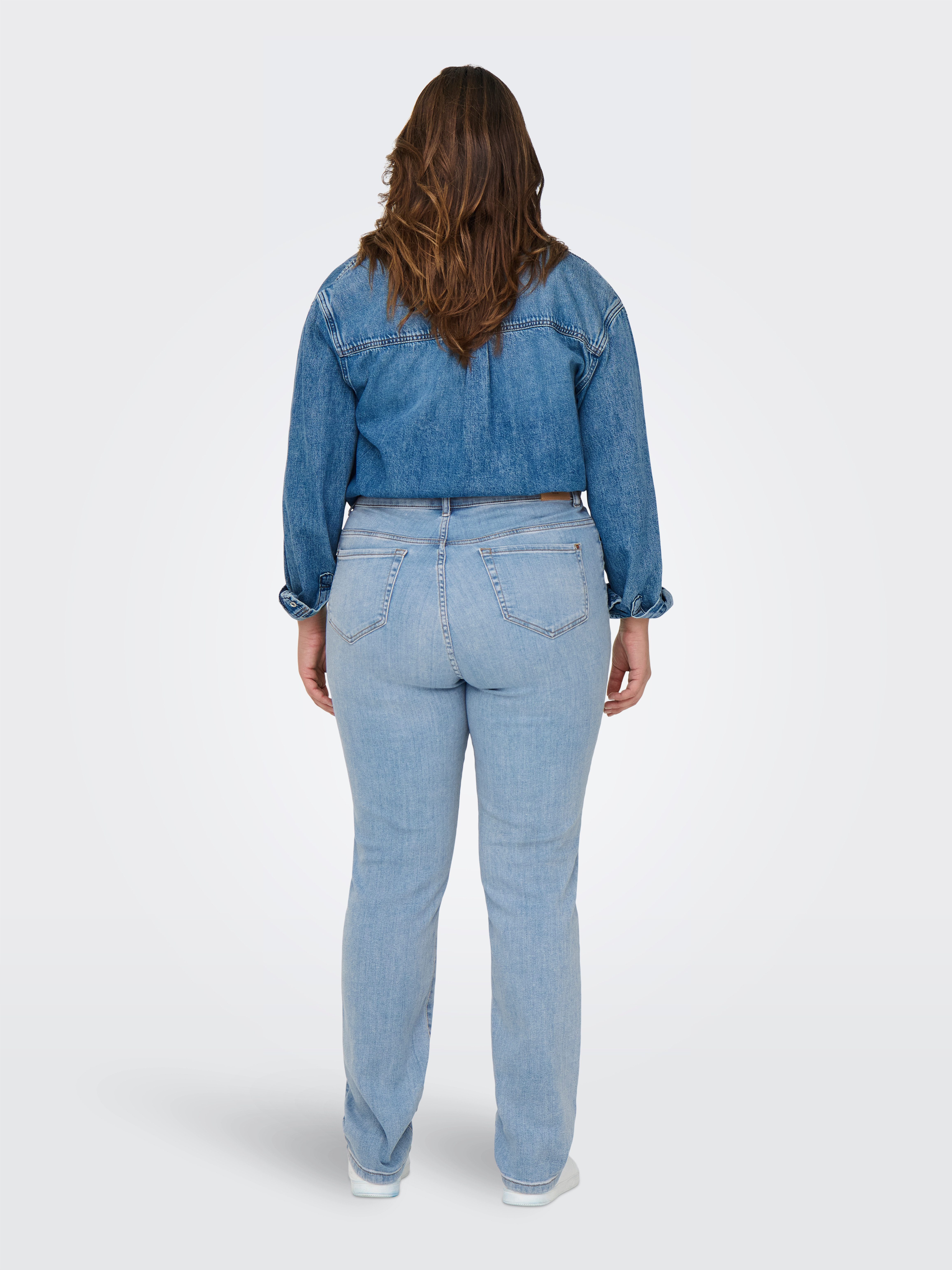 ONLY CARMAKOMA Slim fit jeans CARSUI MID SLIM DNM REA286 NOOS