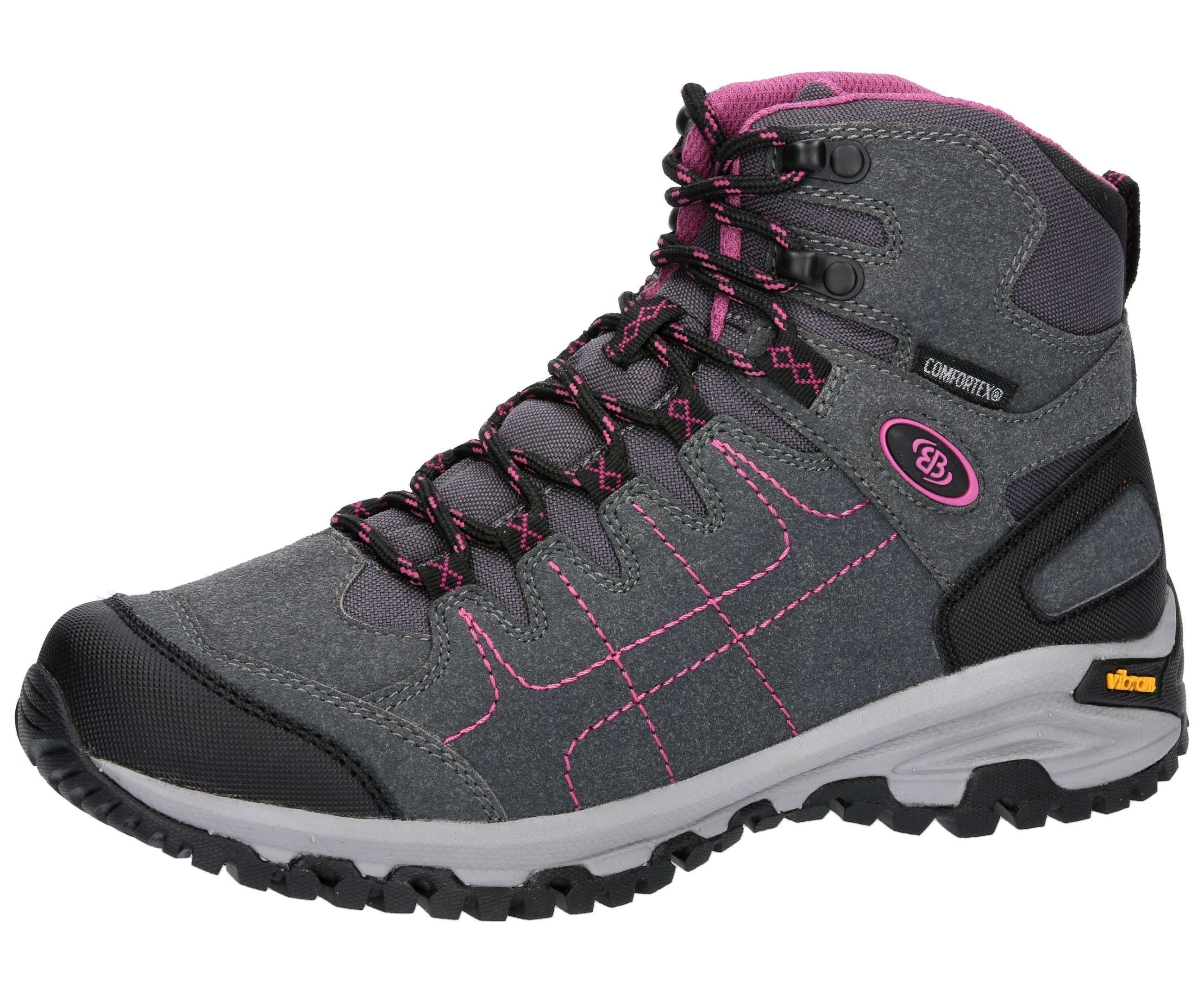 BRÜTTING Outdoorschoenen Outdoorlaarzen Mount Shasta High dames schoenen maat 41 EU grijs