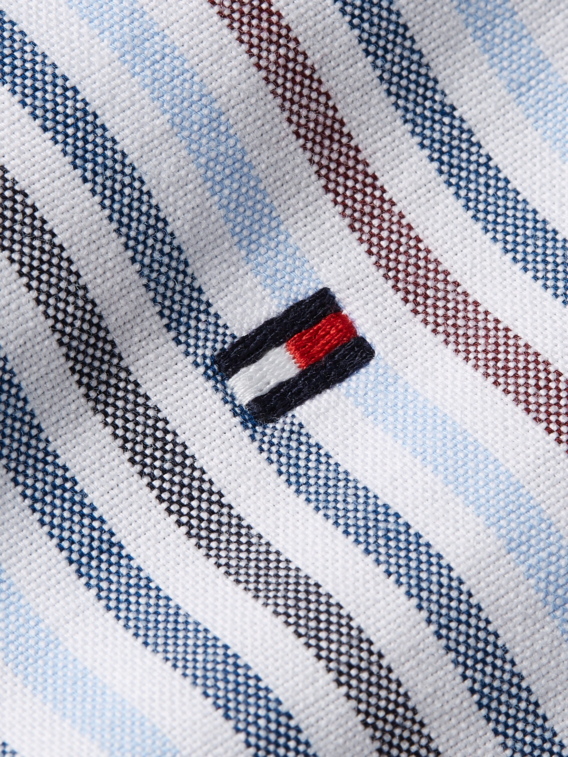 Tommy Hilfiger Overhemd met lange mouwen MULTI STRIPE OXFORD RF SHIRT