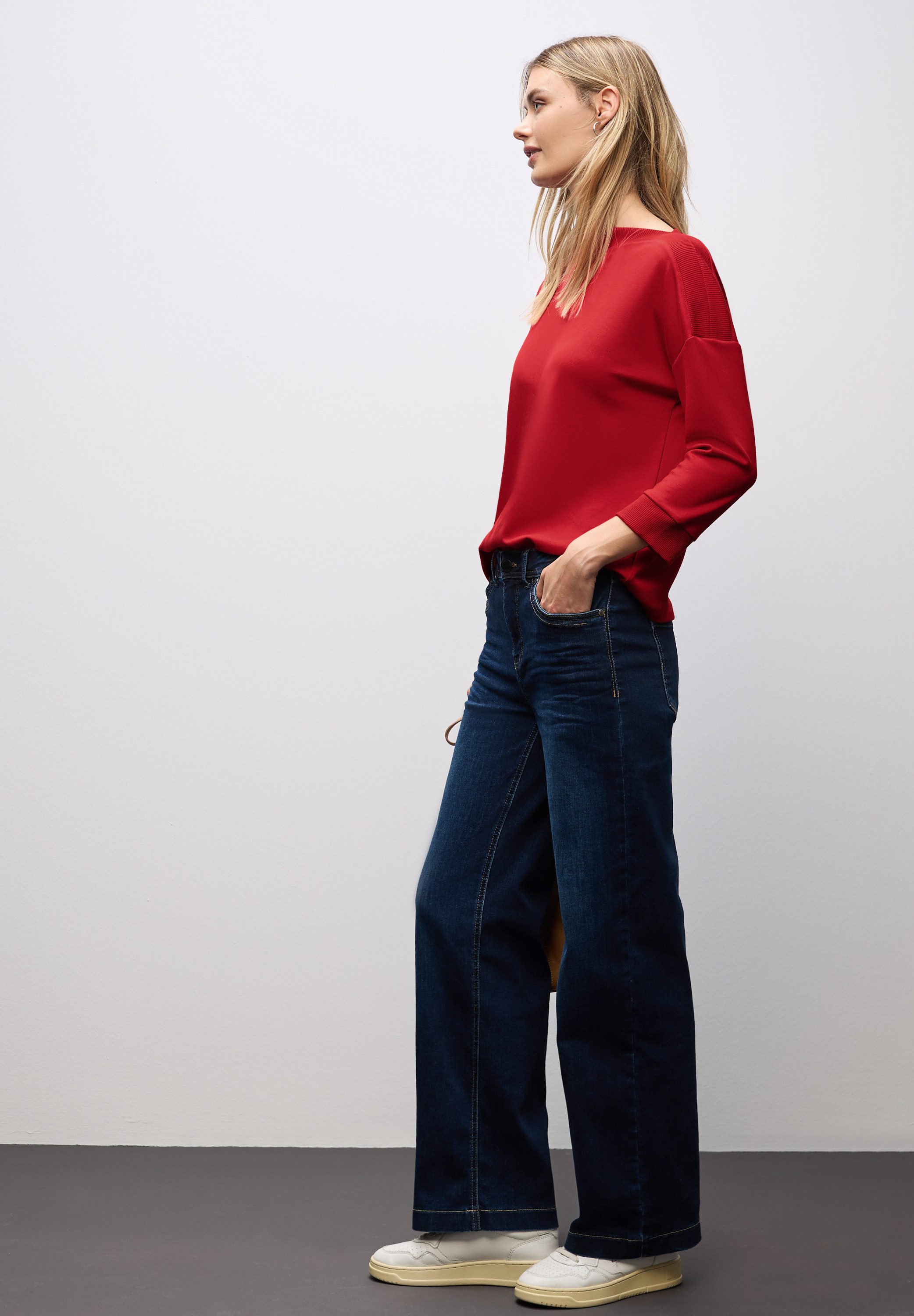 STREET ONE Shirt met 3/4 mouwen