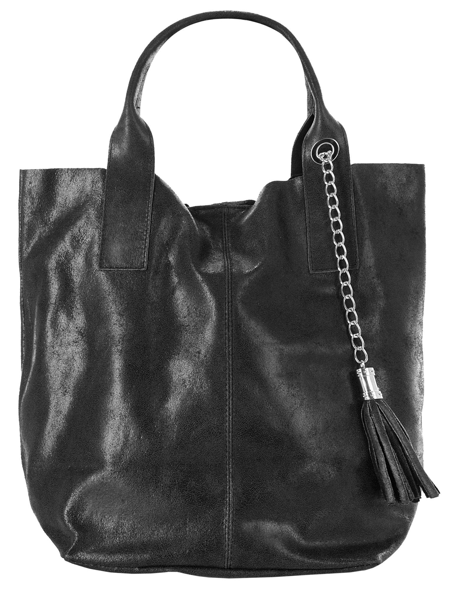 Forty Degrees Shopper echt leer, made in italy