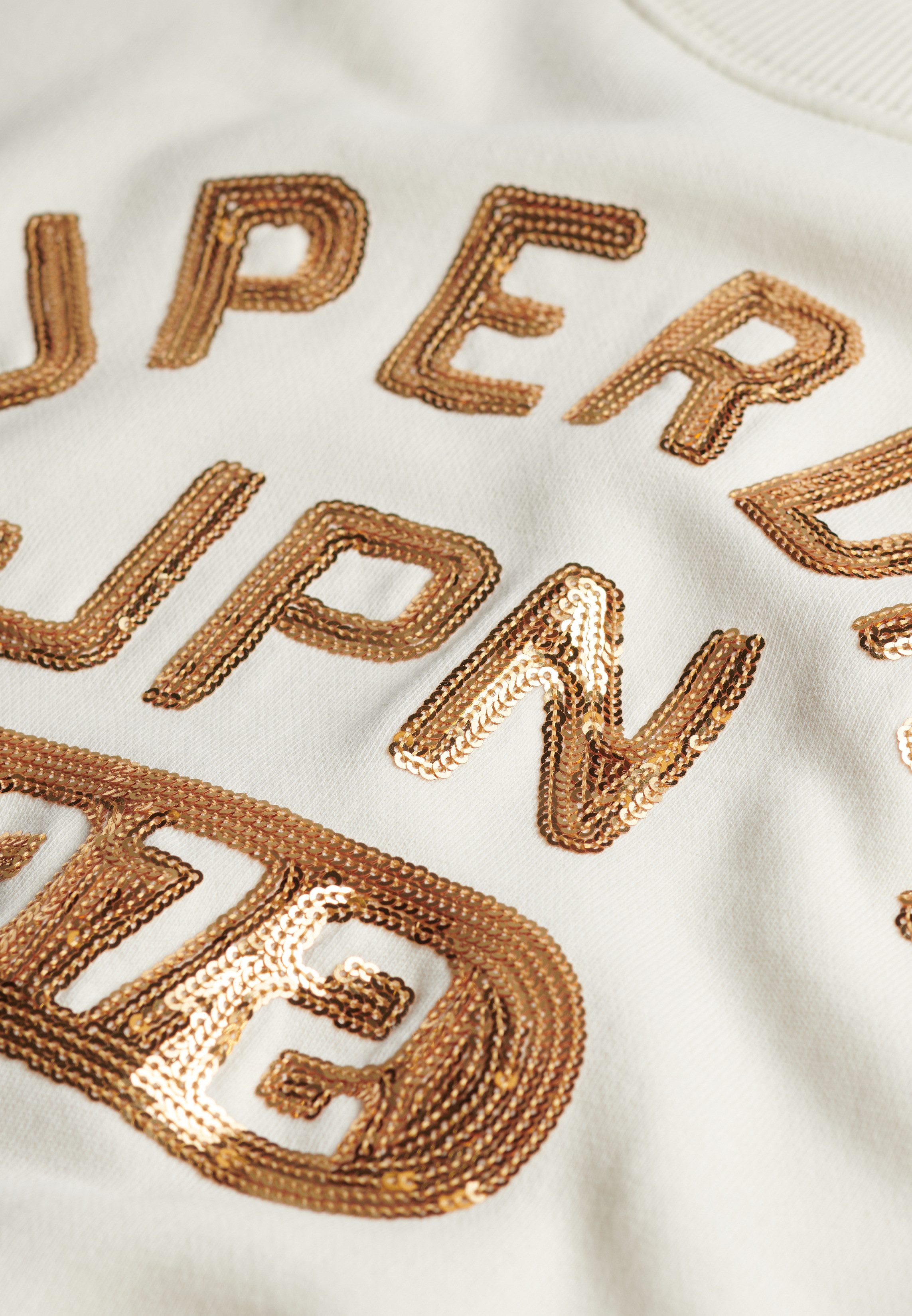 Superdry Sweatshirt EMBELLISHED VARSITY LOOSE CREW