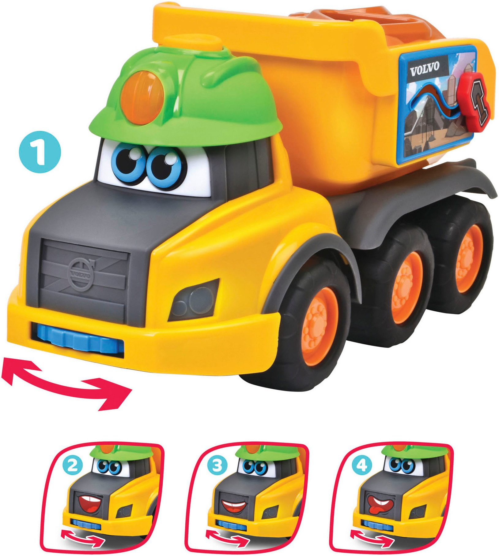 Dickie Toys Vormenspel ABC Harry Hauler sorteervoertuig