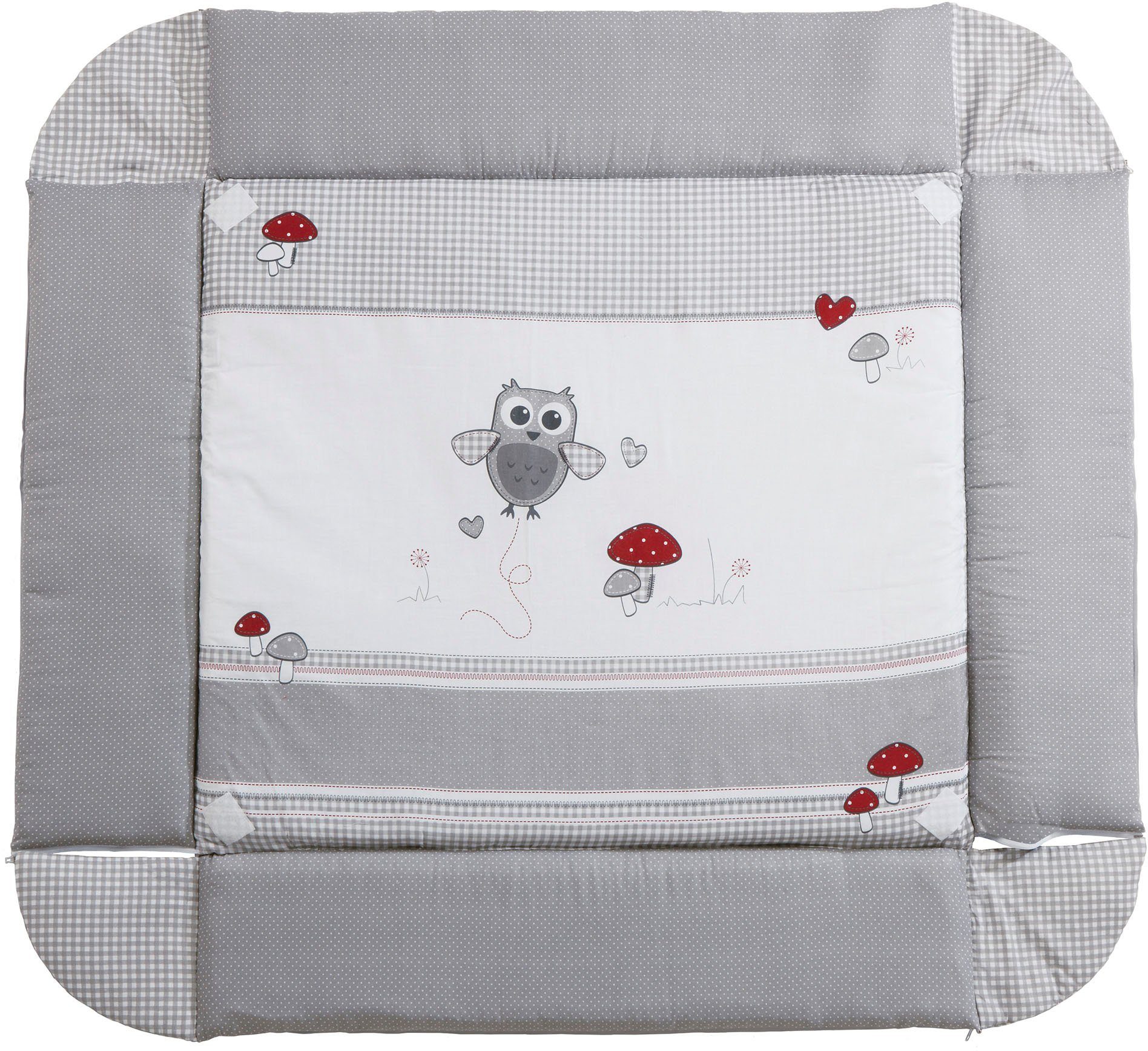 Roba® Babynestje 4in1, Adam & uil met activity-speelboog