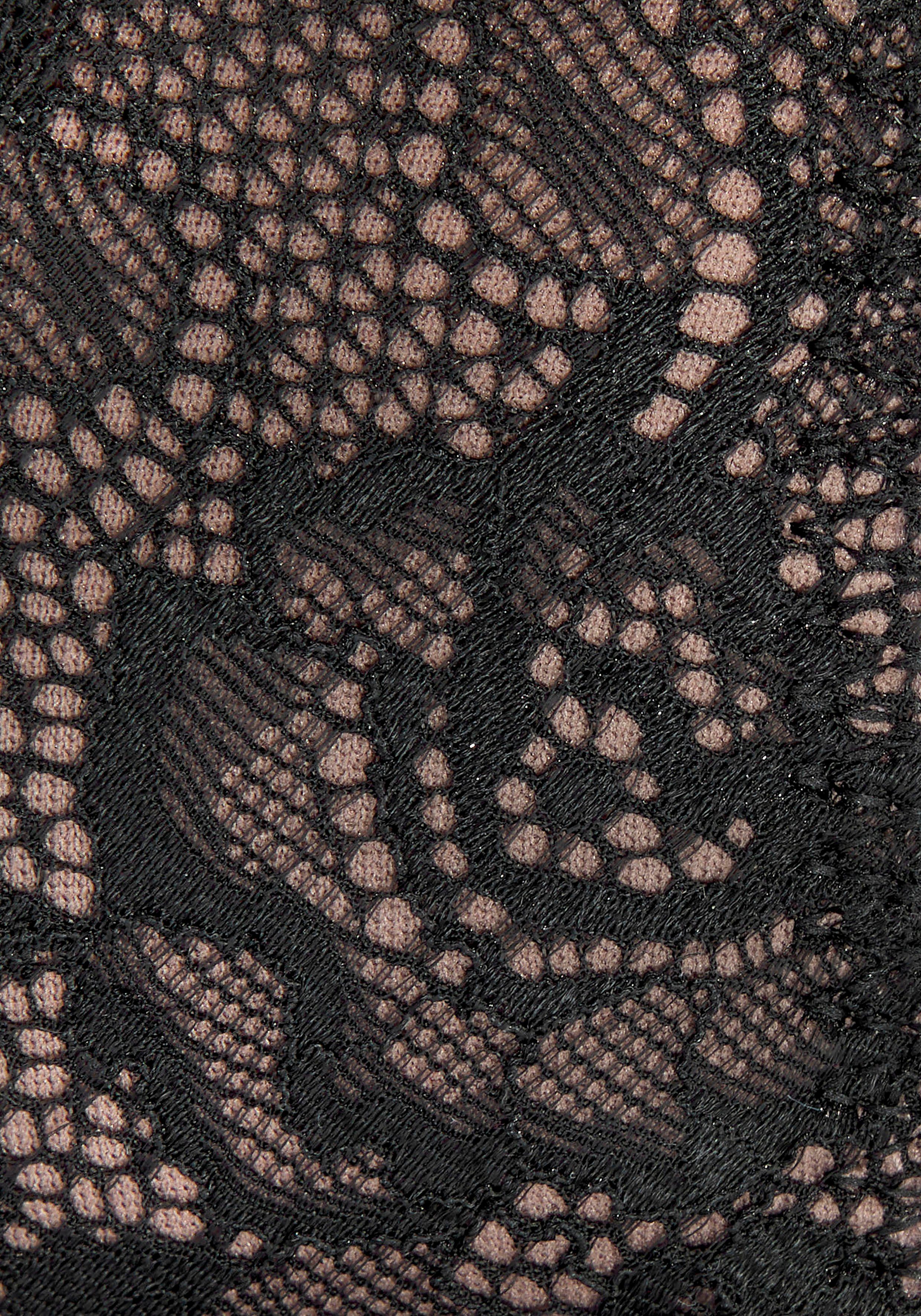 Lascana Push-up-bh met beugel en verleidelijke cut-out aan de voorkant, sexy lingerie