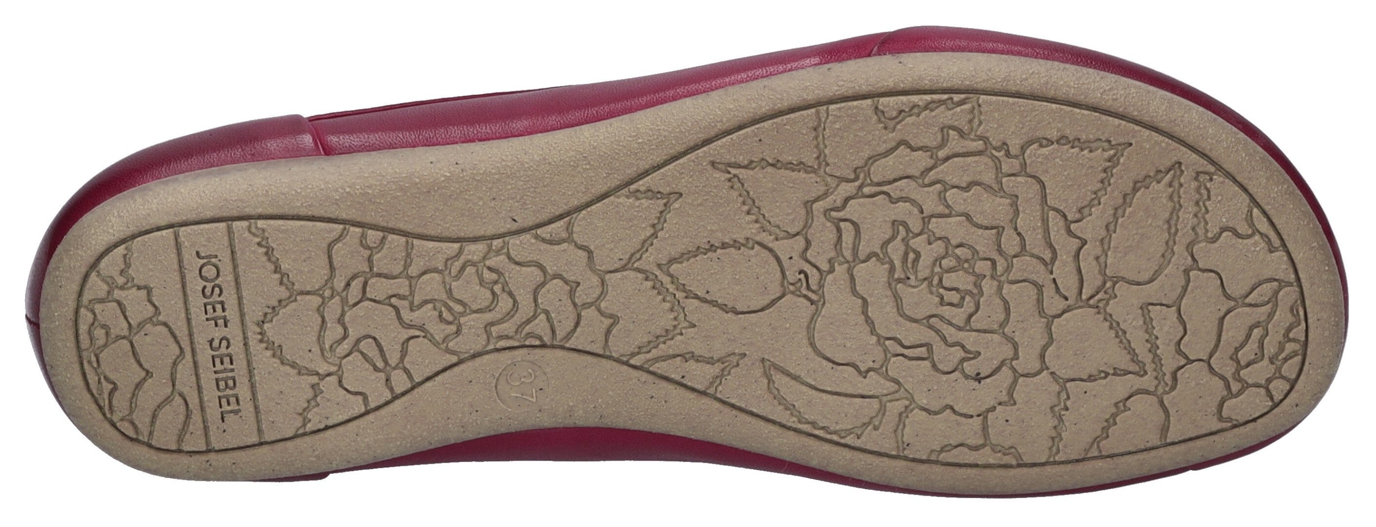 Josef Seibel Instappers Fiona 01 Comfortschoen, instapschoen met elastische decoratieve veters