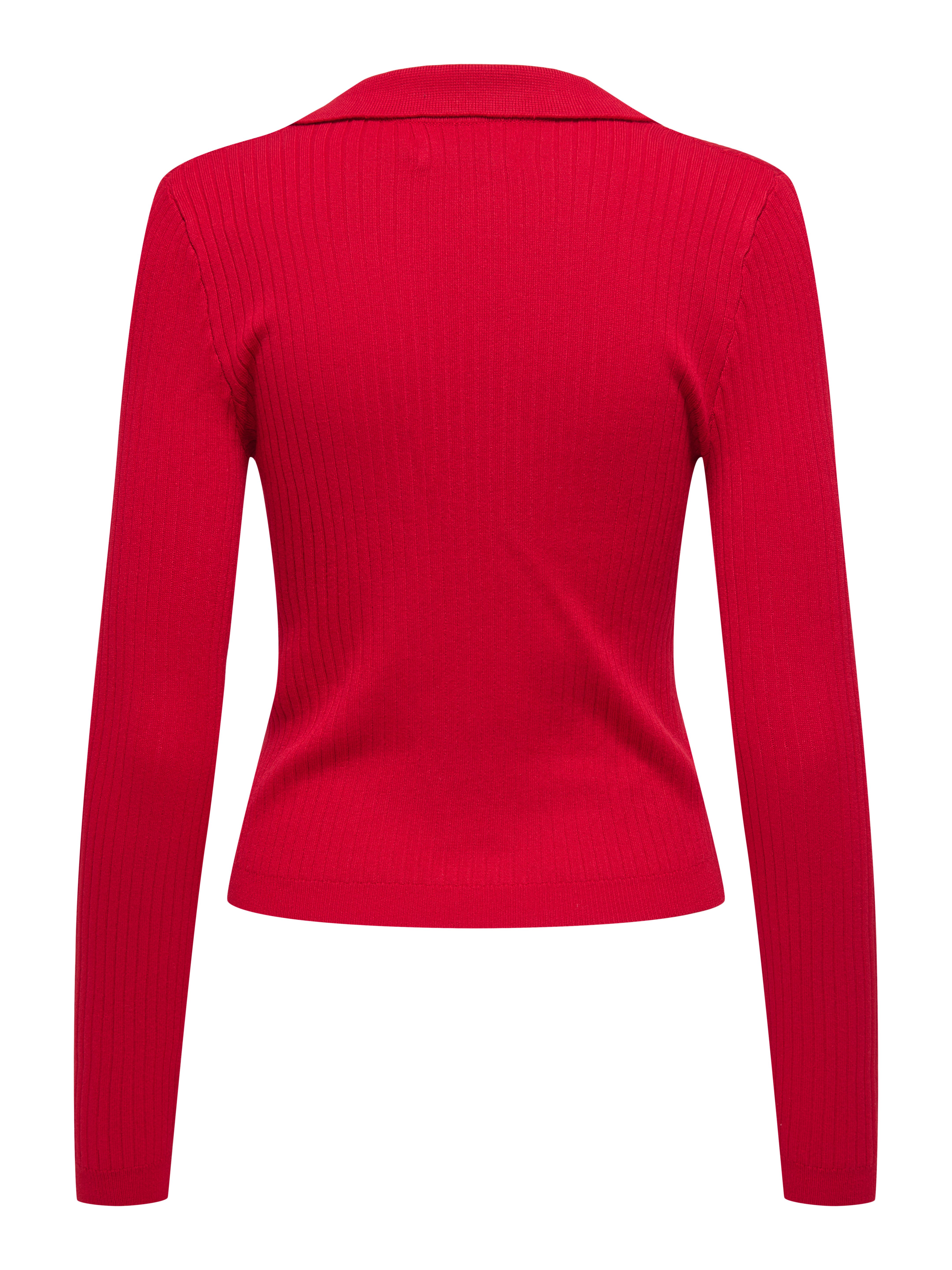 Only Gebreide trui ONLKAYA LS POLO PULLOVER EX KNT