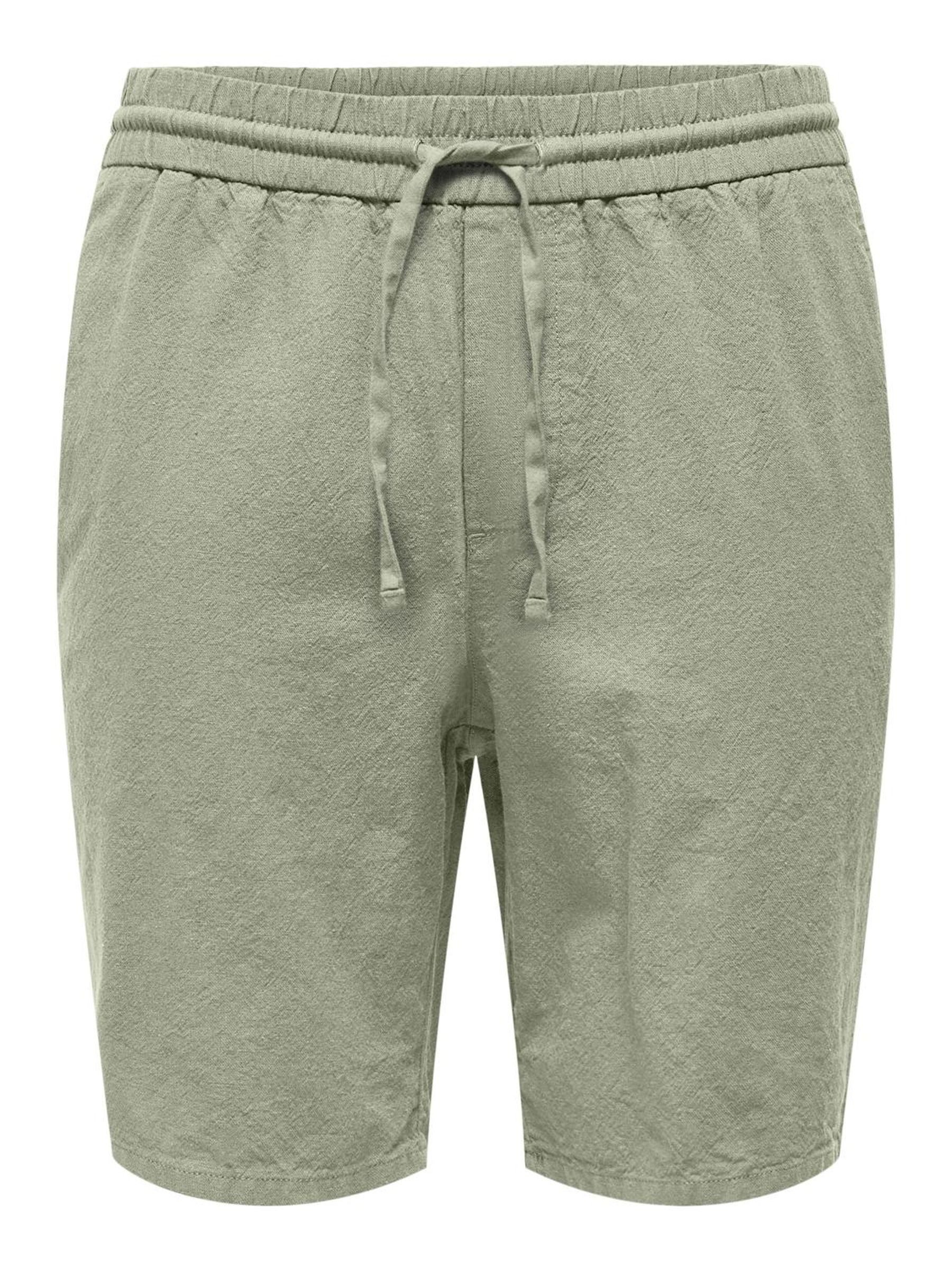 ONLY & SONS Short ONSLINUS 0007 COT LIN SHORTS NOOS