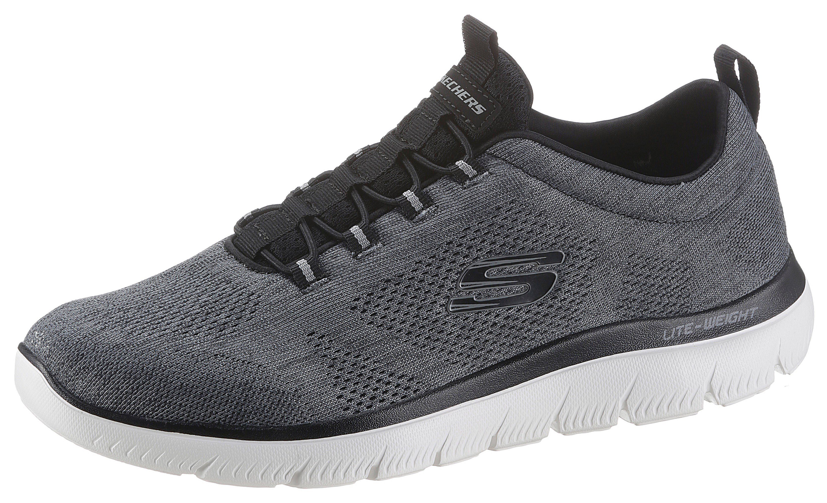 Skechers Slip-on sneakers Summits Vrijetijdsschoen, slipper, comfort schoen met elastiek om in te stappen