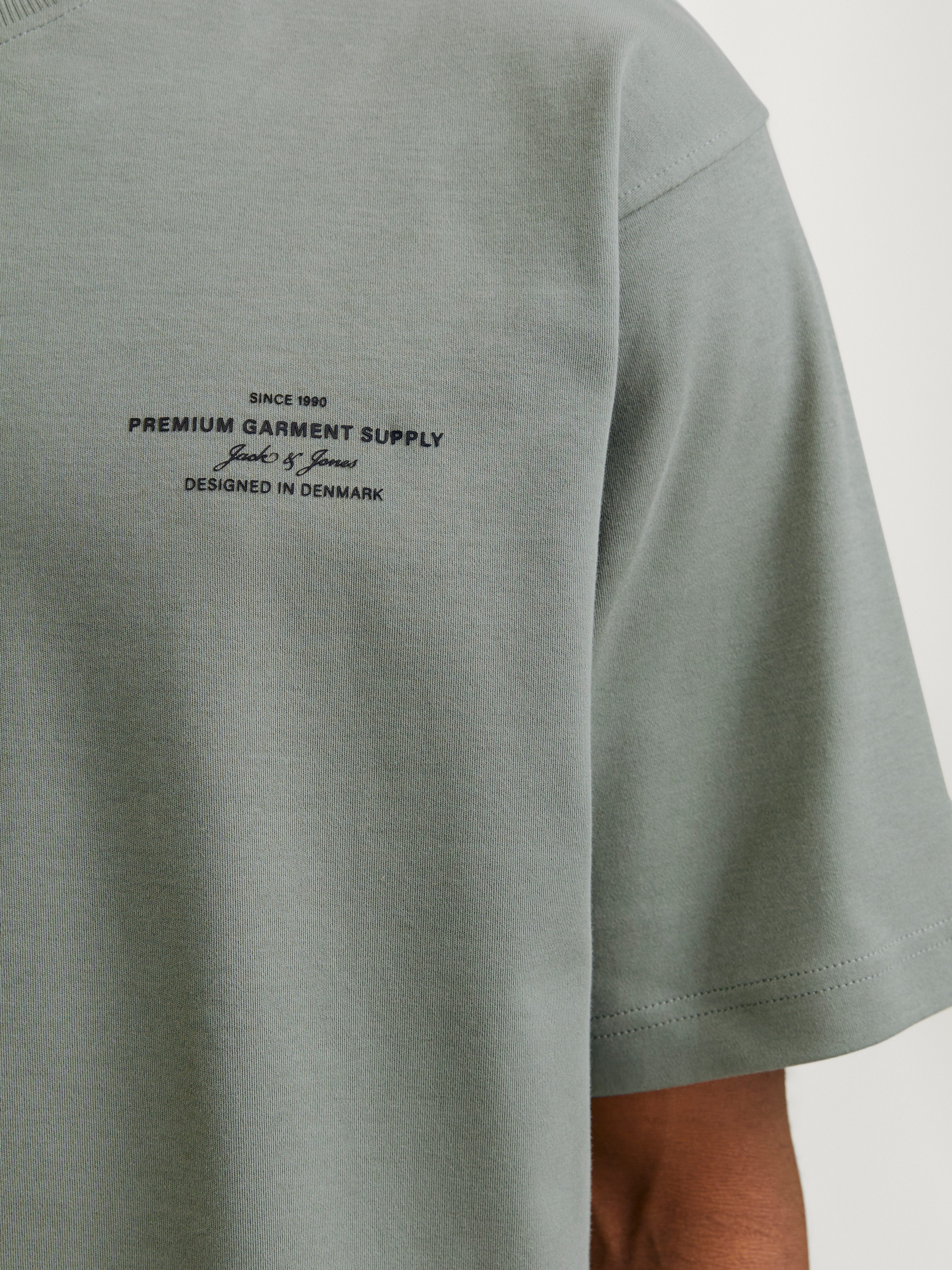 Jack & Jones Shirt met ronde hals JPRBLACHAD BRANDING SS CREW NECK TEE SN