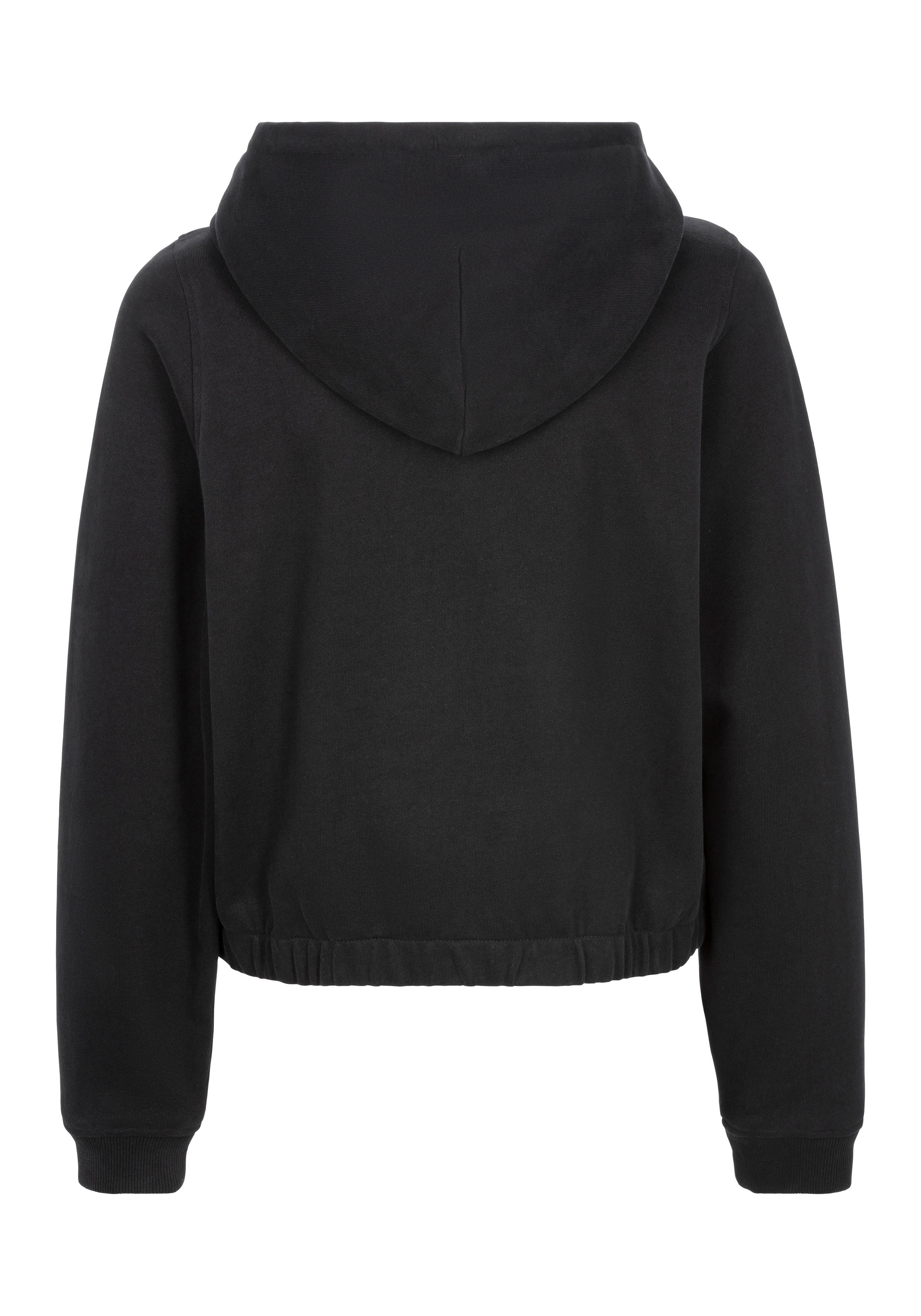 Boss Orange Korte blazer Emus Premium Damesmode oversized gesneden, cropped, boss logo, capuchon
