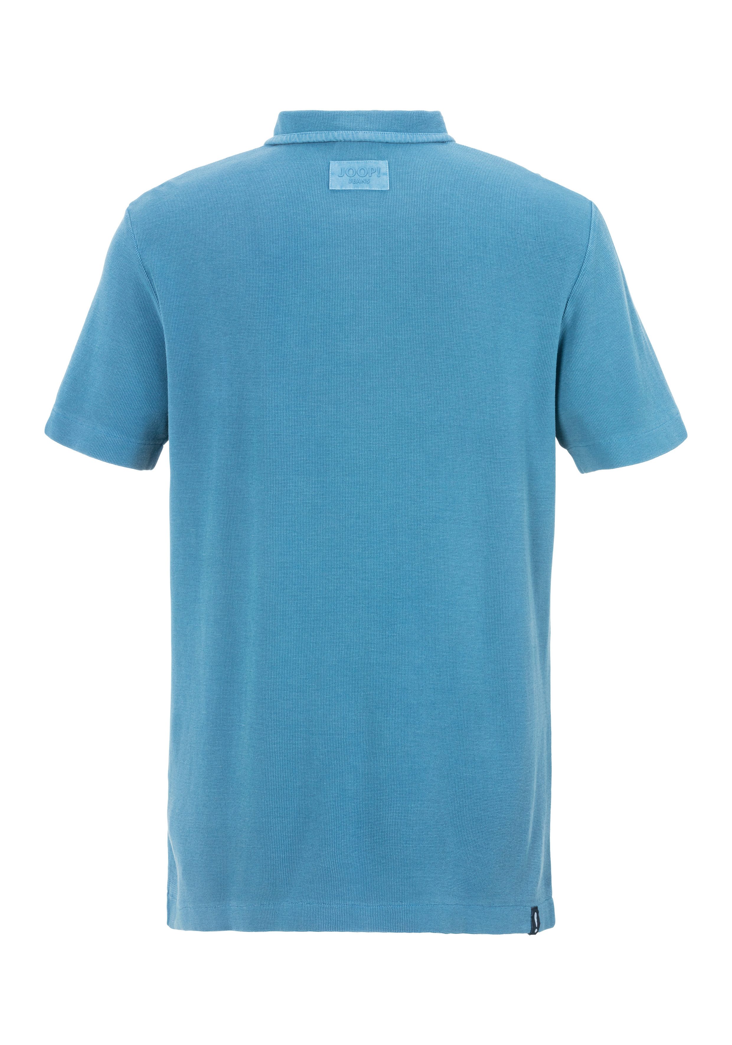 Joop Jeans Poloshirt Djamal met knoopsluiting