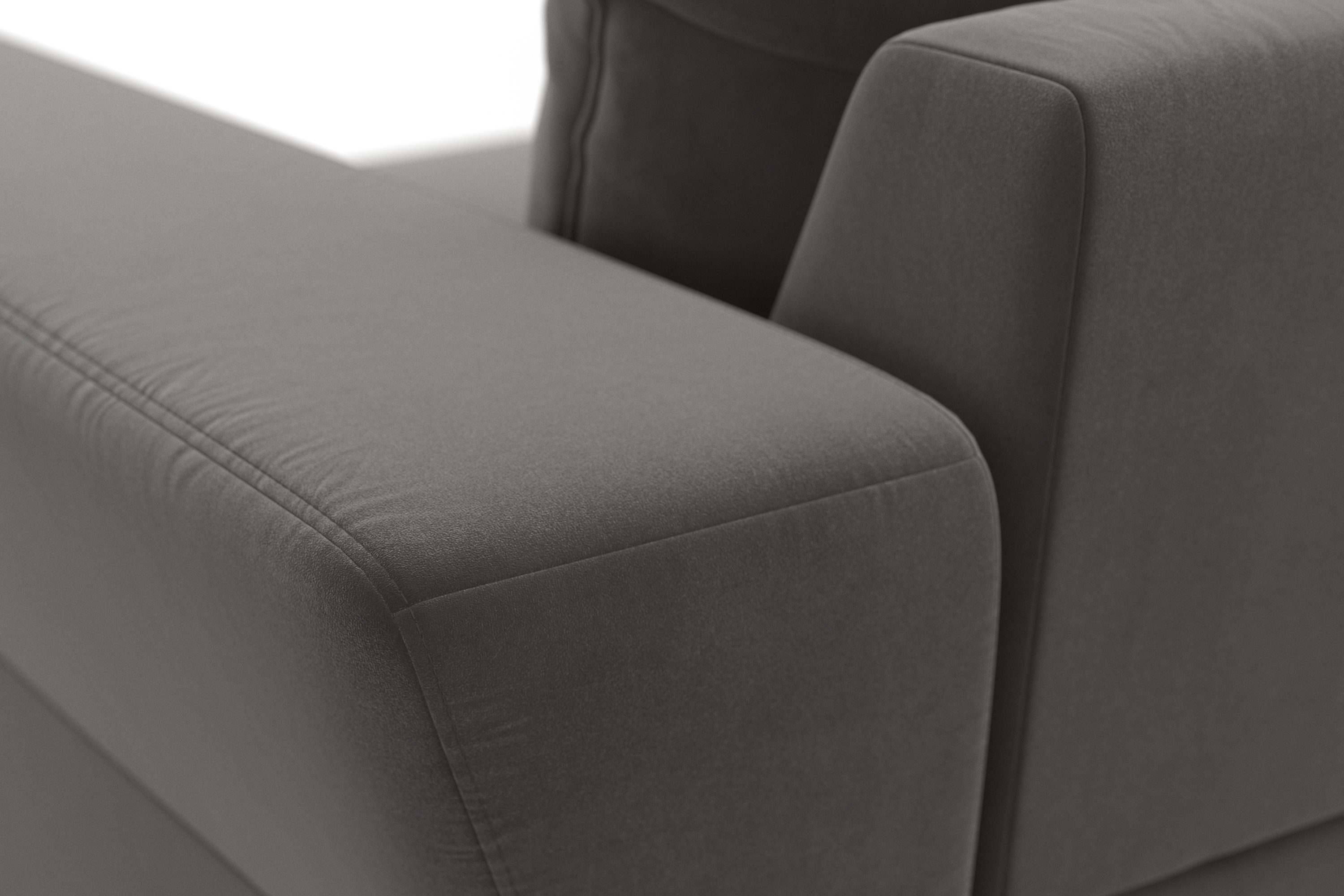 sit&more Hoekbank Cadabra L-vorm Breedte 356 cm, met zitdiepteverstelling