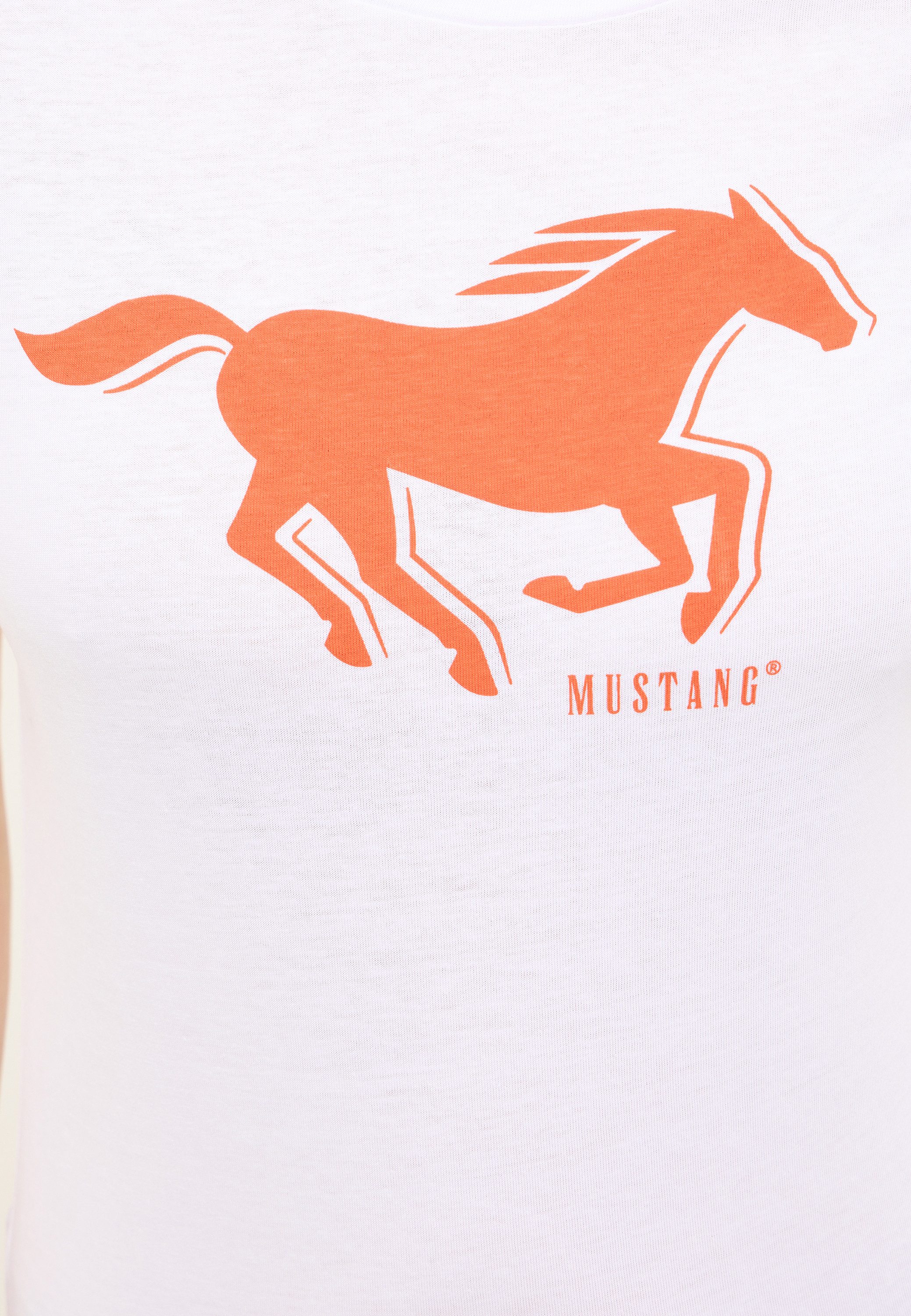 MUSTANG Shirt met korte mouwen Dames stijl Loa