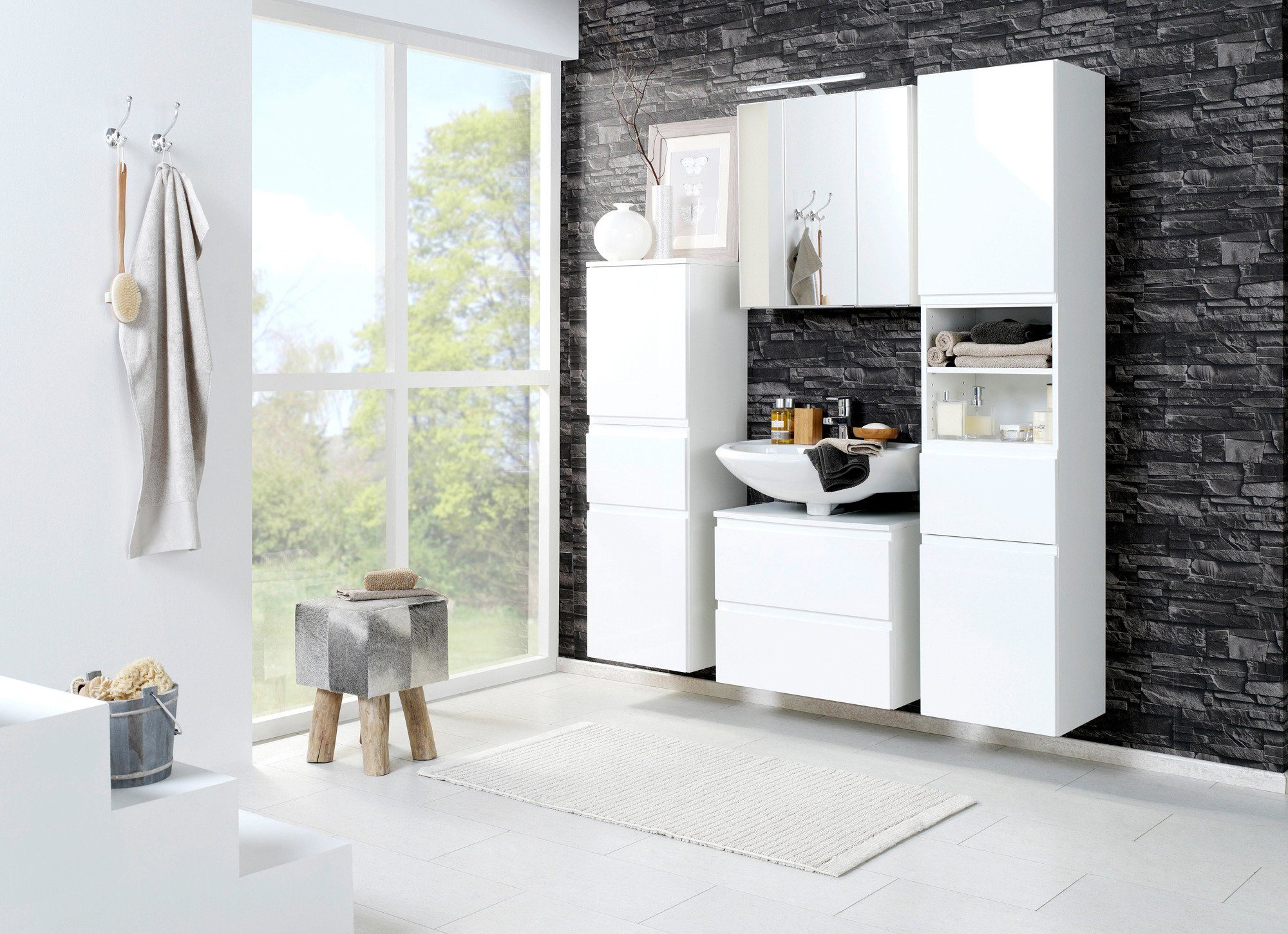 welltime Wastafelonderkast Cardiff Breedte 100 cm