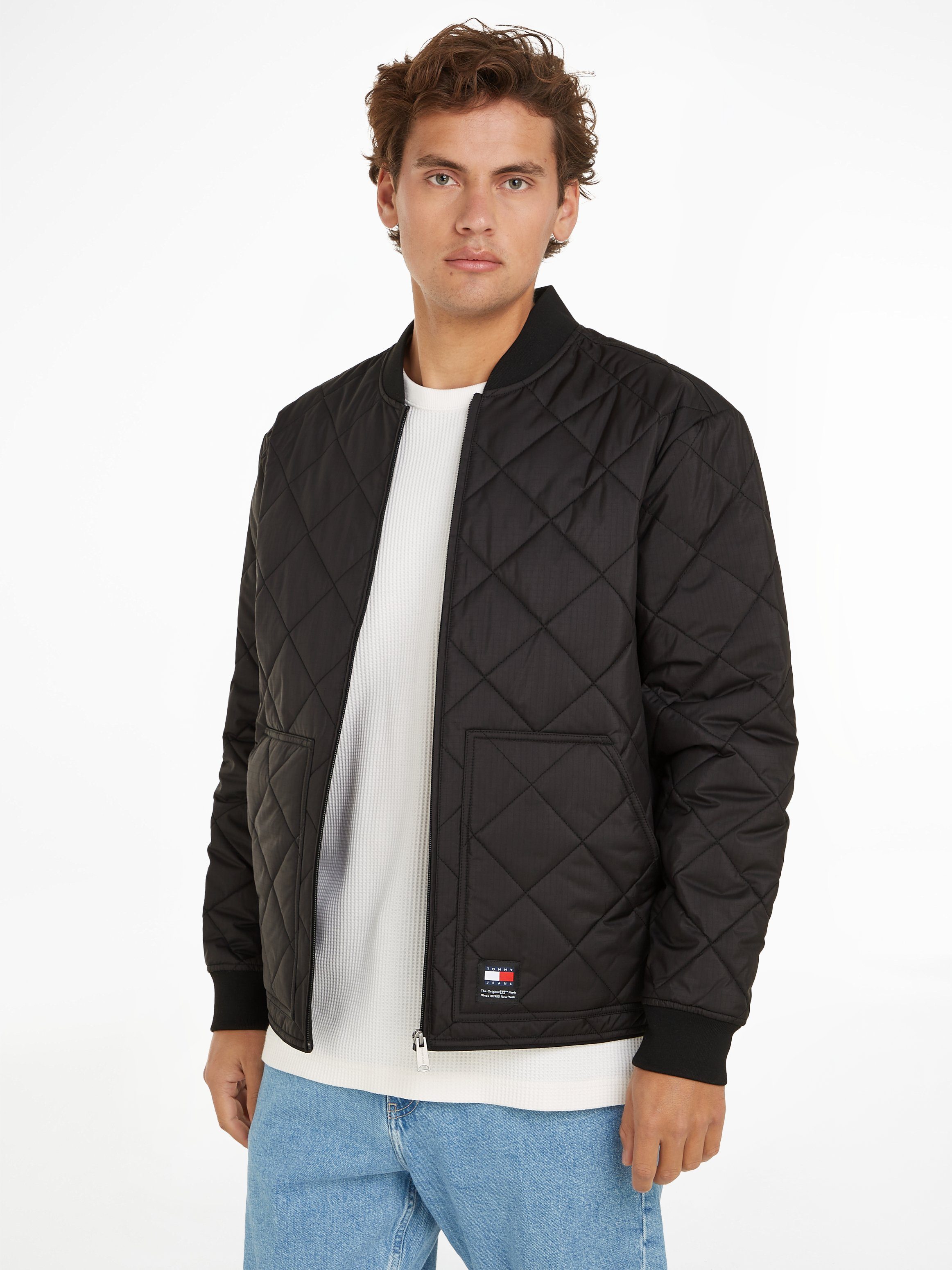 TOMMY JEANS Bomberjack TJM REG ENTRY BOMBER heren tussenjacks maat XL zwart