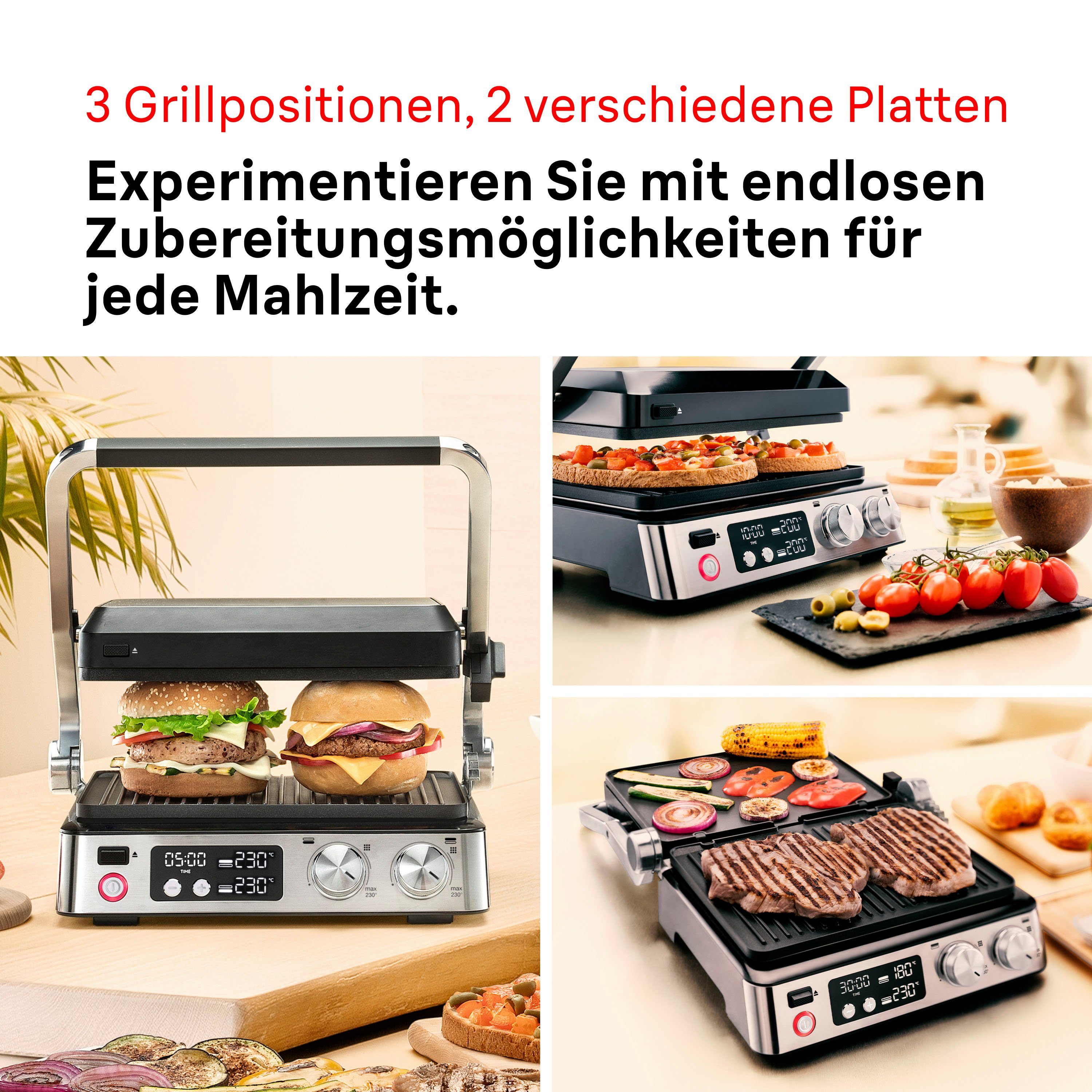 Braun Contactgrill Multigrill 7 CG 7040 silber