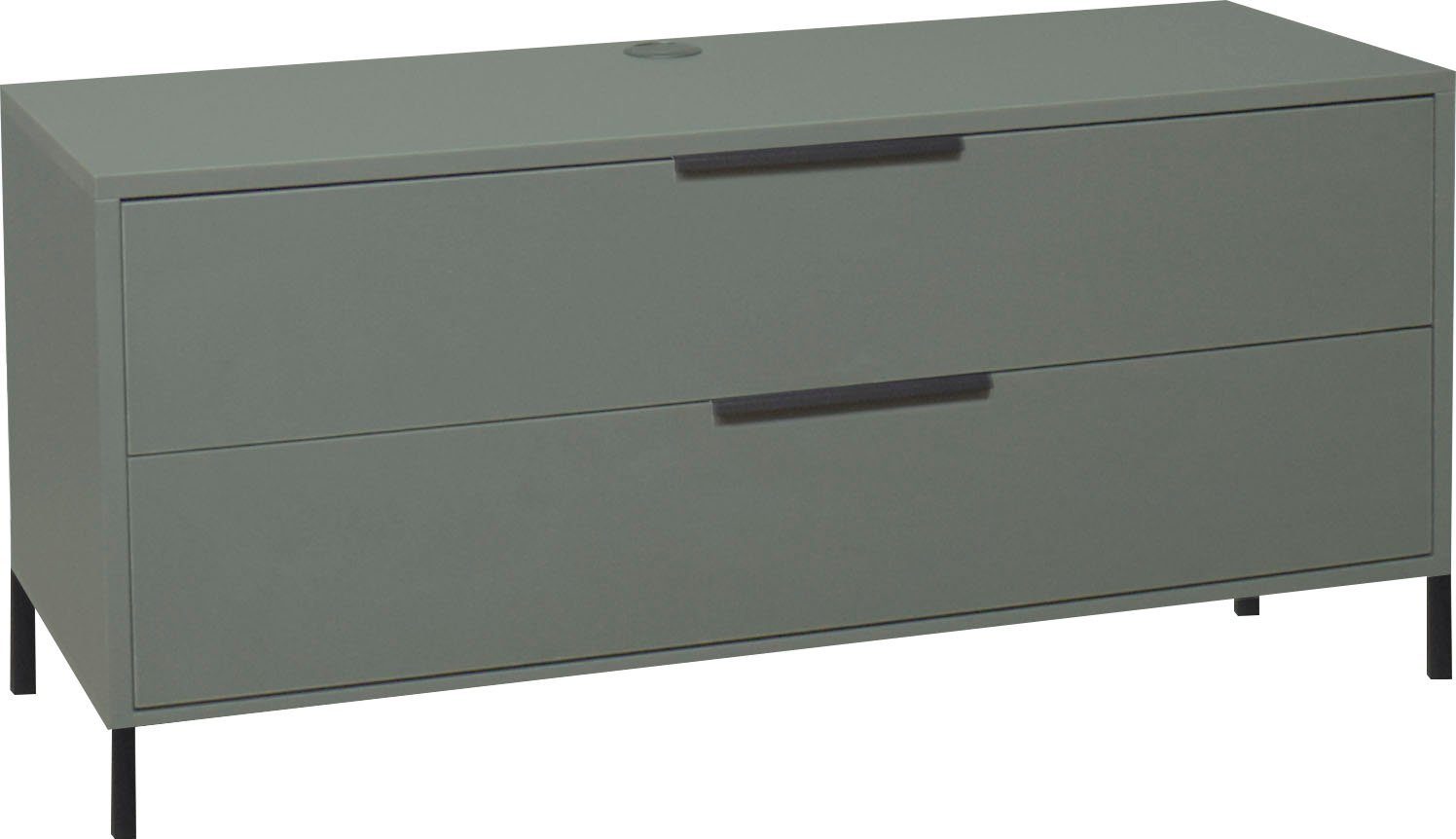 Mäusbacher Tv-meubel Bonnie TOPSELLER! Lowboard met vierkant frame lowboards groen
