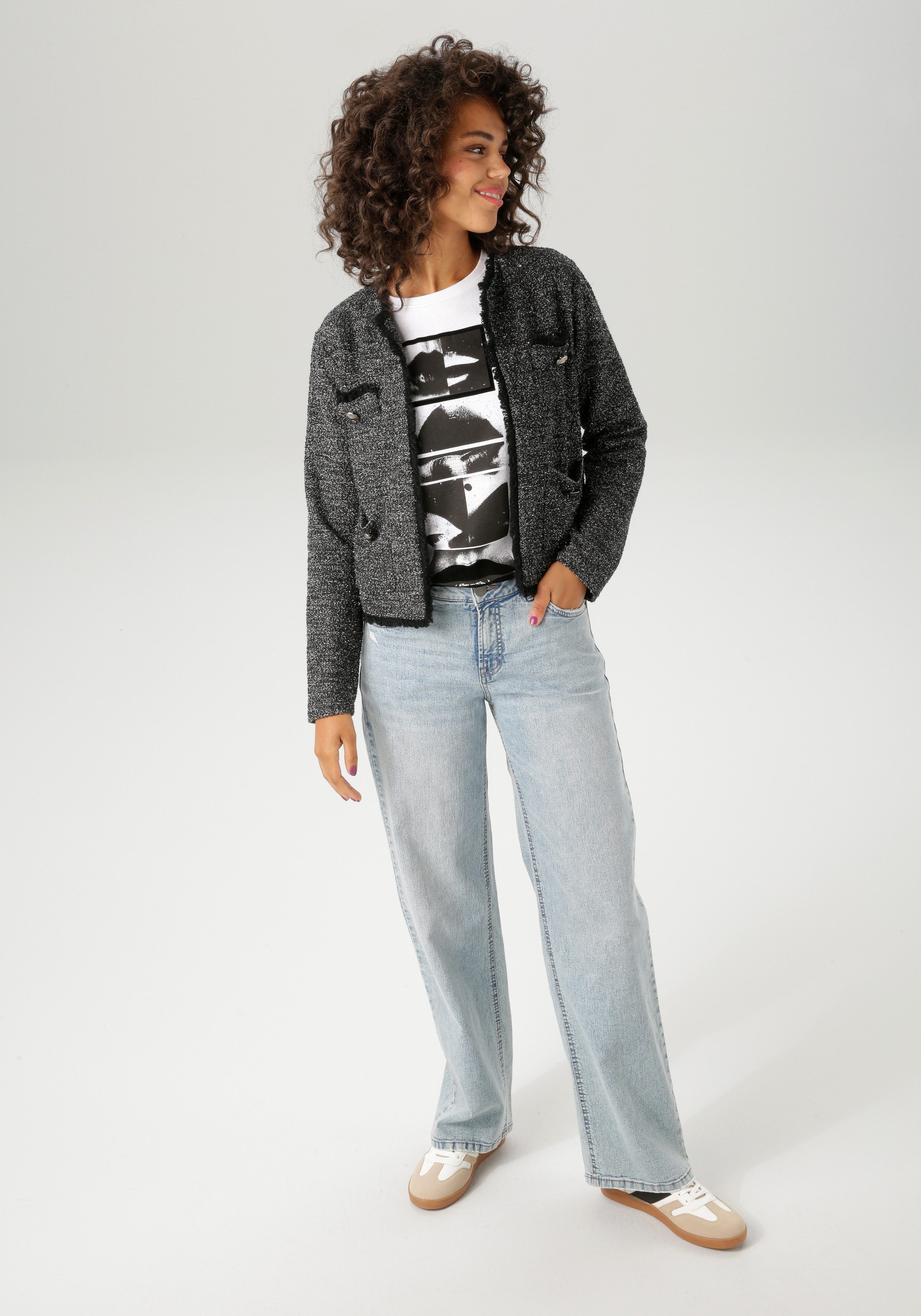 Aniston CASUAL Korte blazer