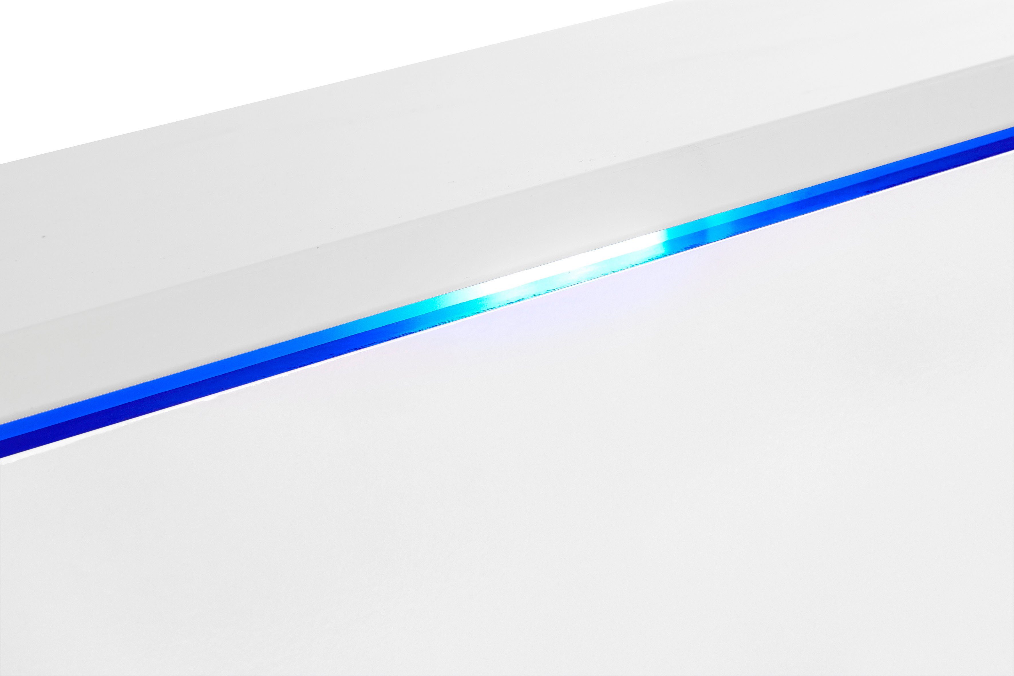 priess Nachtkastje met ledverlichting en push-to-open