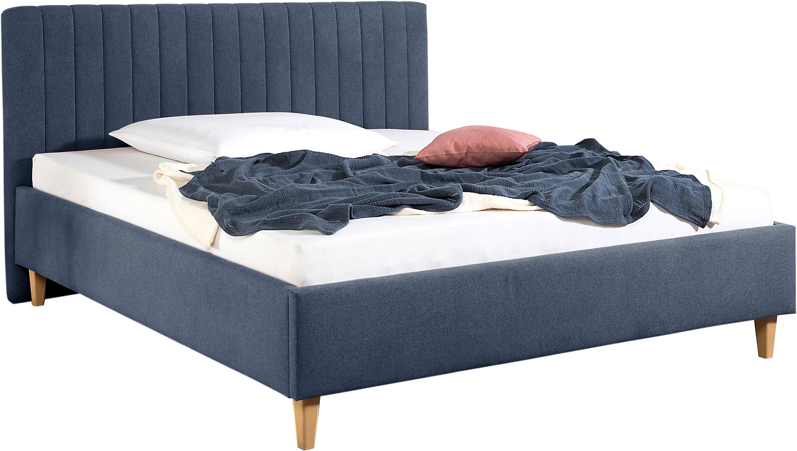 Maintal Gestoffeerd bed Friant Zijkanten van het bed zelf te monteren, zonder bedkist