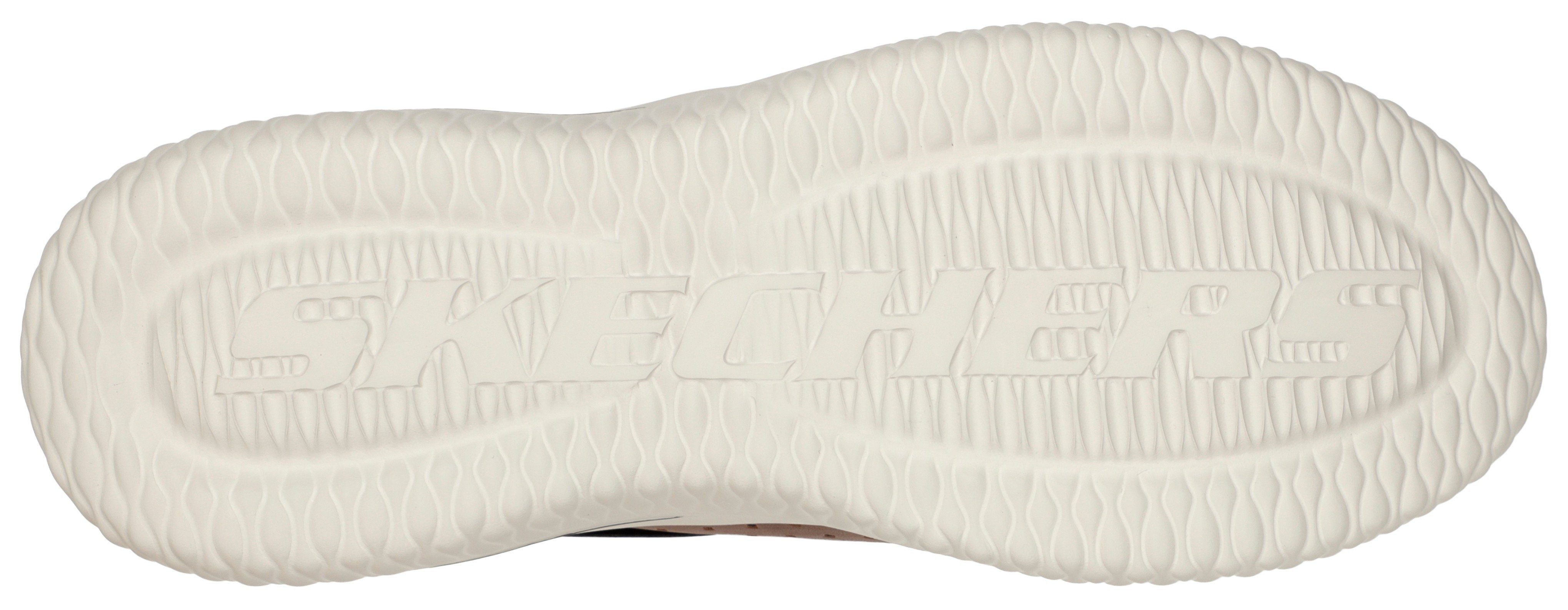 Skechers Slip-on sneakers DELSON 3.0-CICADA slipper, vrijetijdsschoen met elastiek om in te stappen