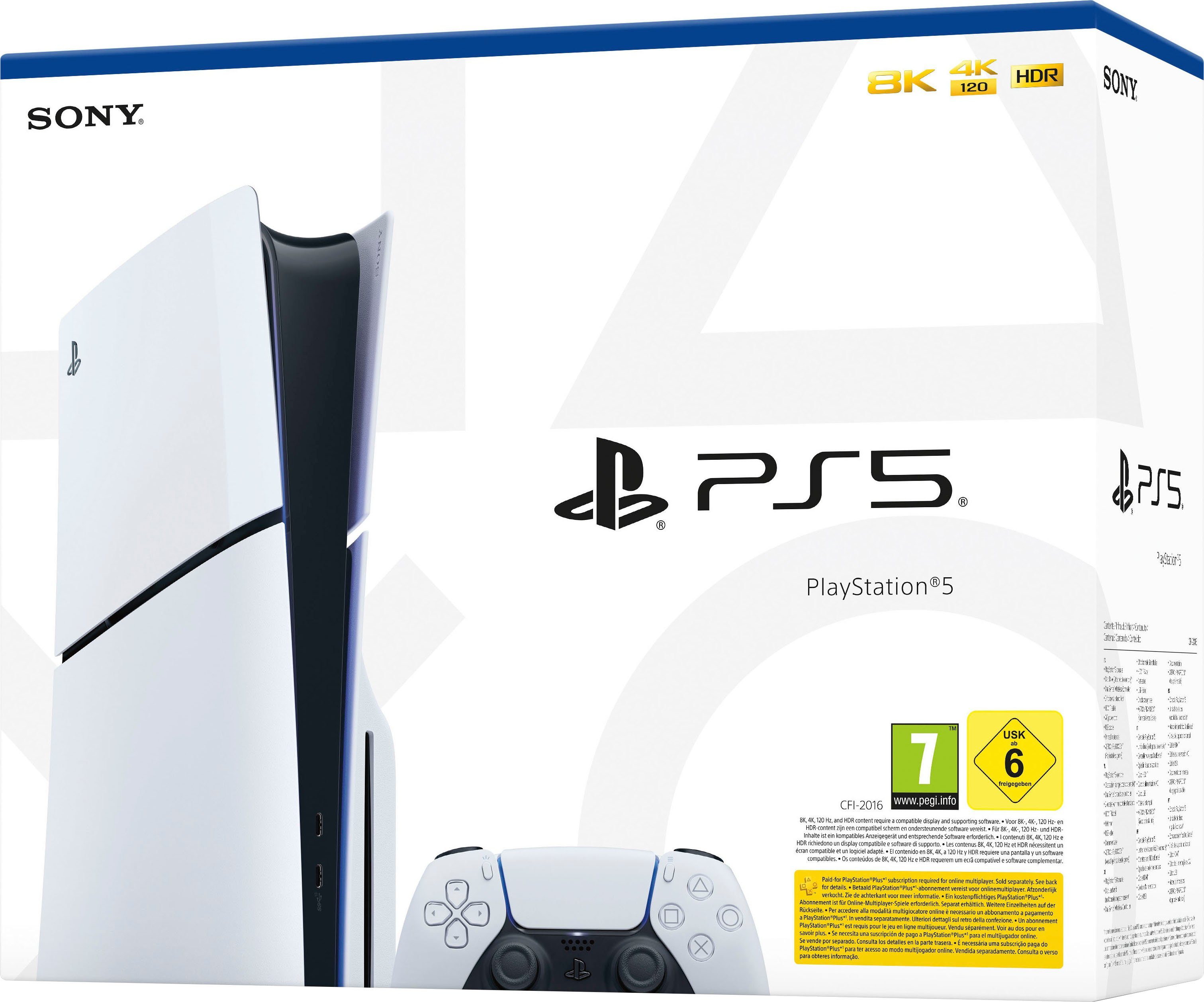 PlayStation 5 Gameconsole Disk Edition (Slim) + MARVEL’S SPIDER-MAN 2