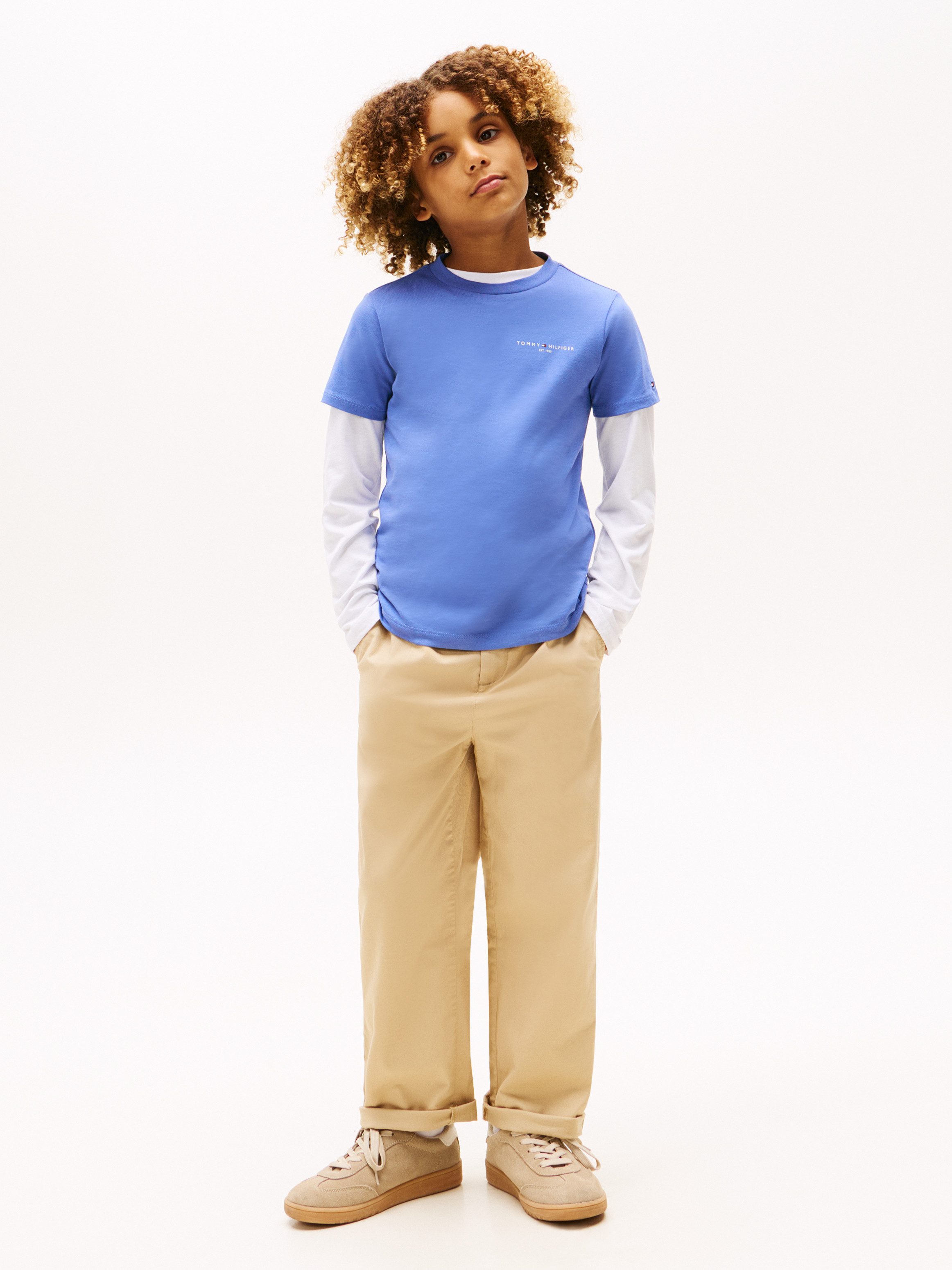 Tommy Hilfiger T-shirt MINI CORP T-SHIRT Kinderen tot 16 jaar
