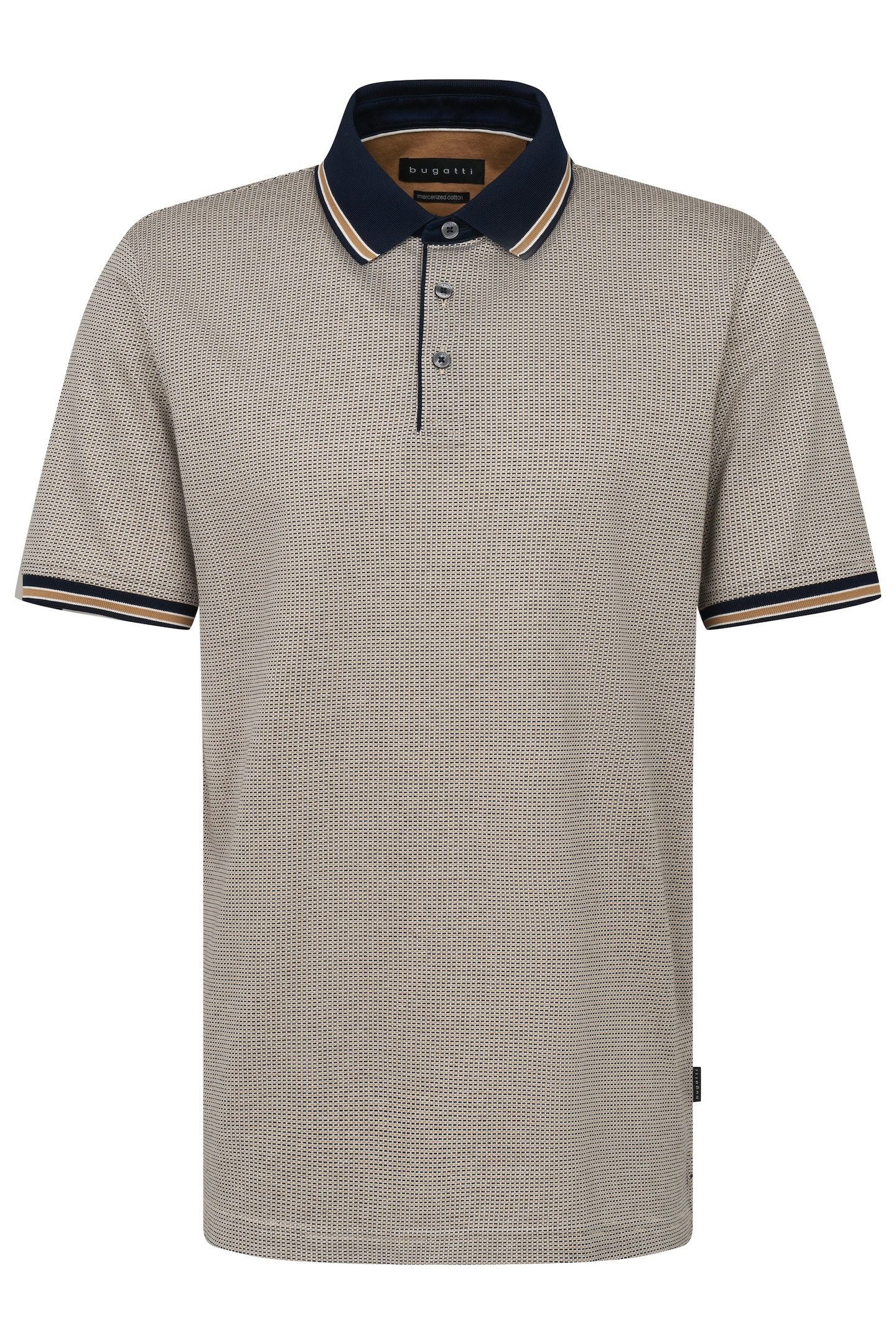 Bugatti Poloshirt gemaakt van katoen