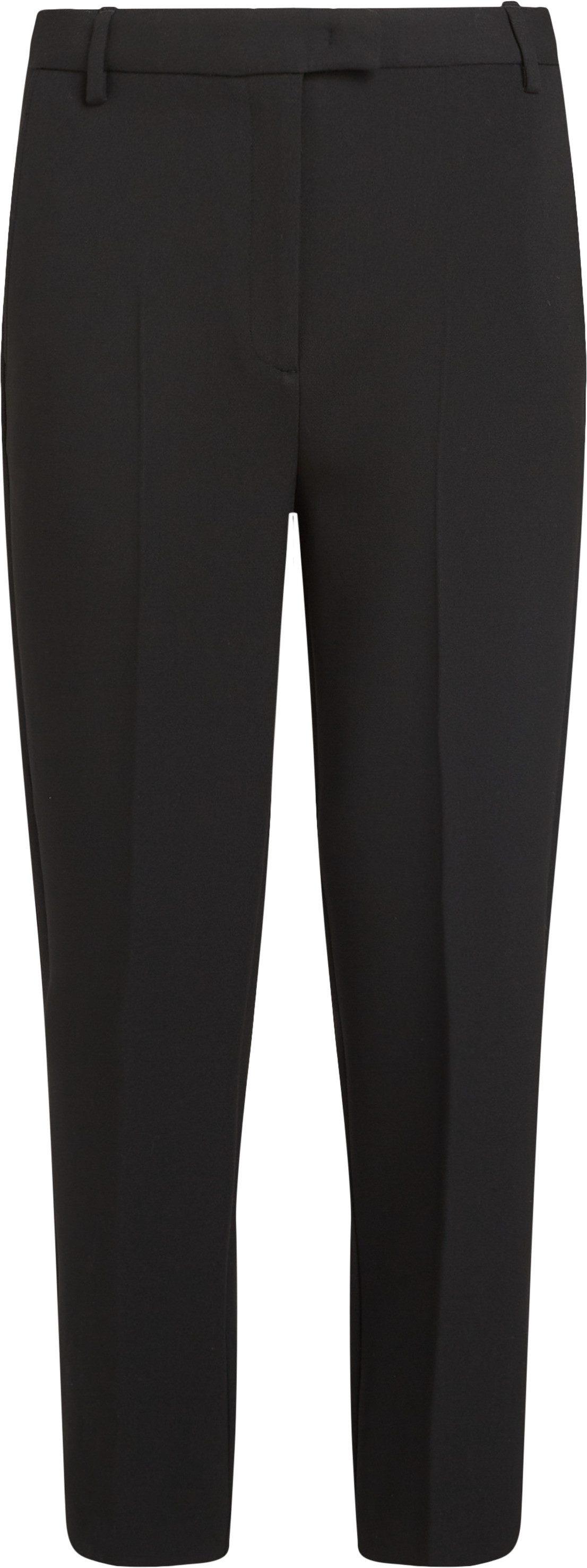 Tommy Hilfiger Geweven broek PUNTO SLIM STRAIGHT PANT met strijkvouwen metalen label