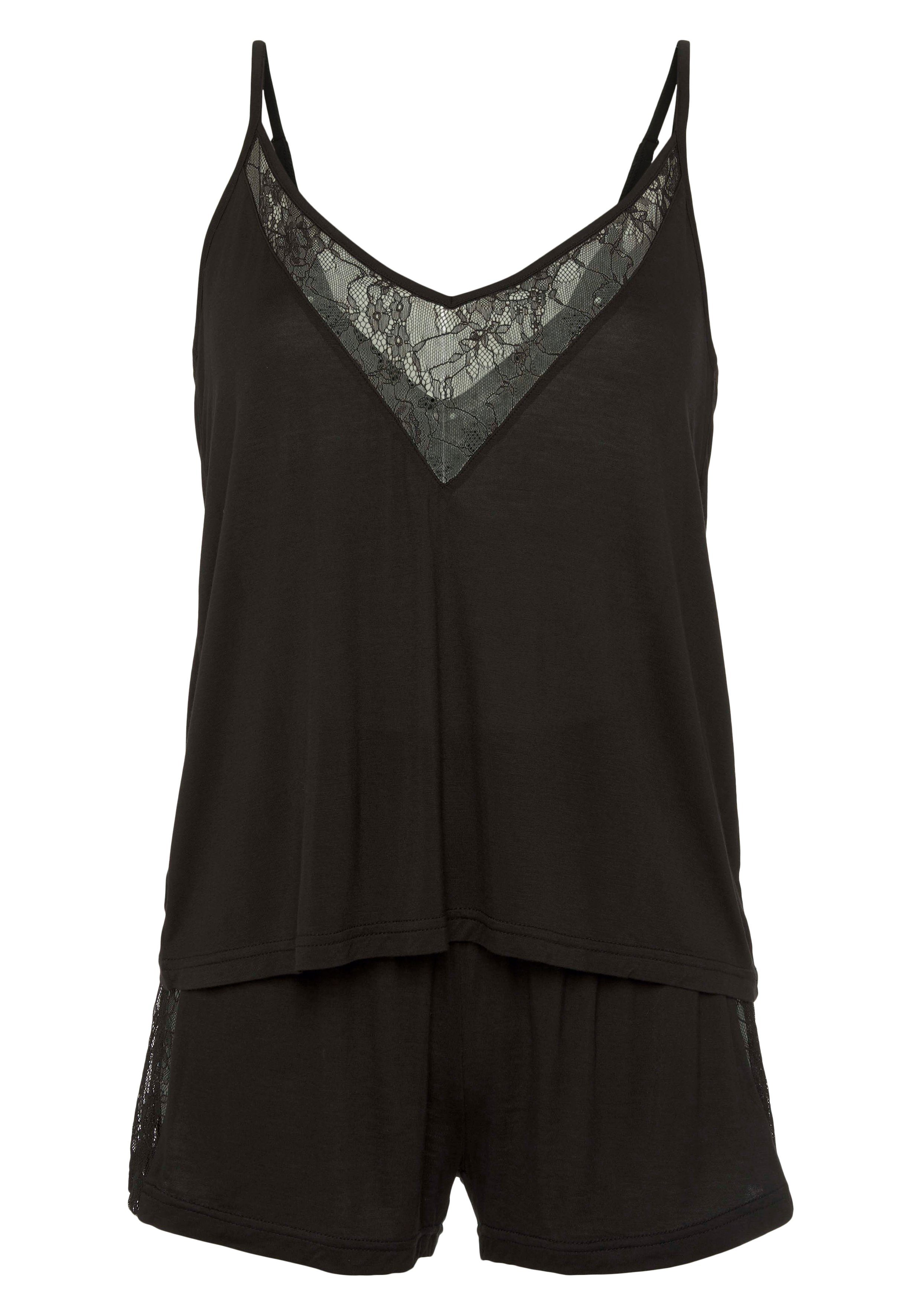 Vivance Dreams Shortama met mooie kantdetails