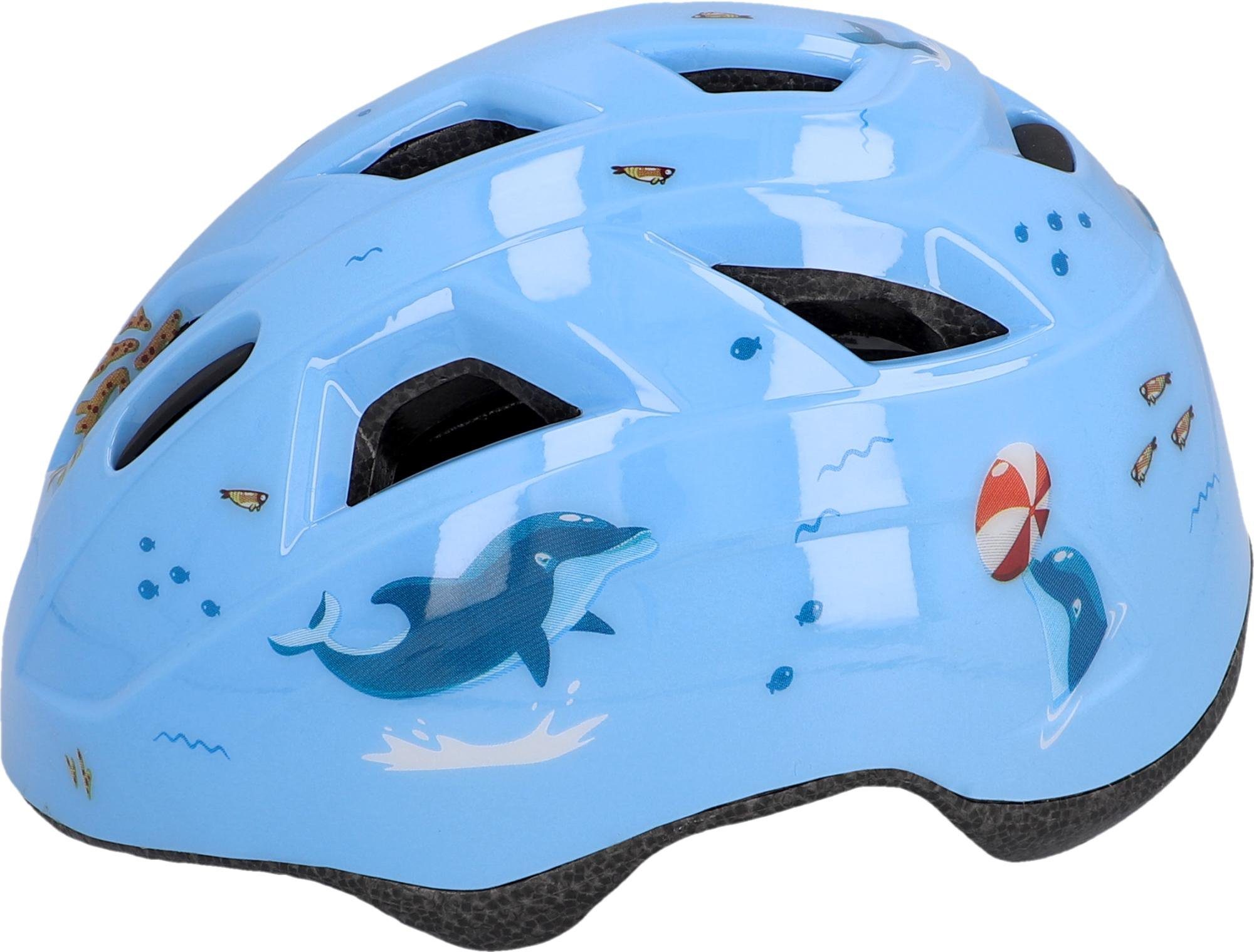 Fischer Kinderfietshelm Plus dolfijn XS/S