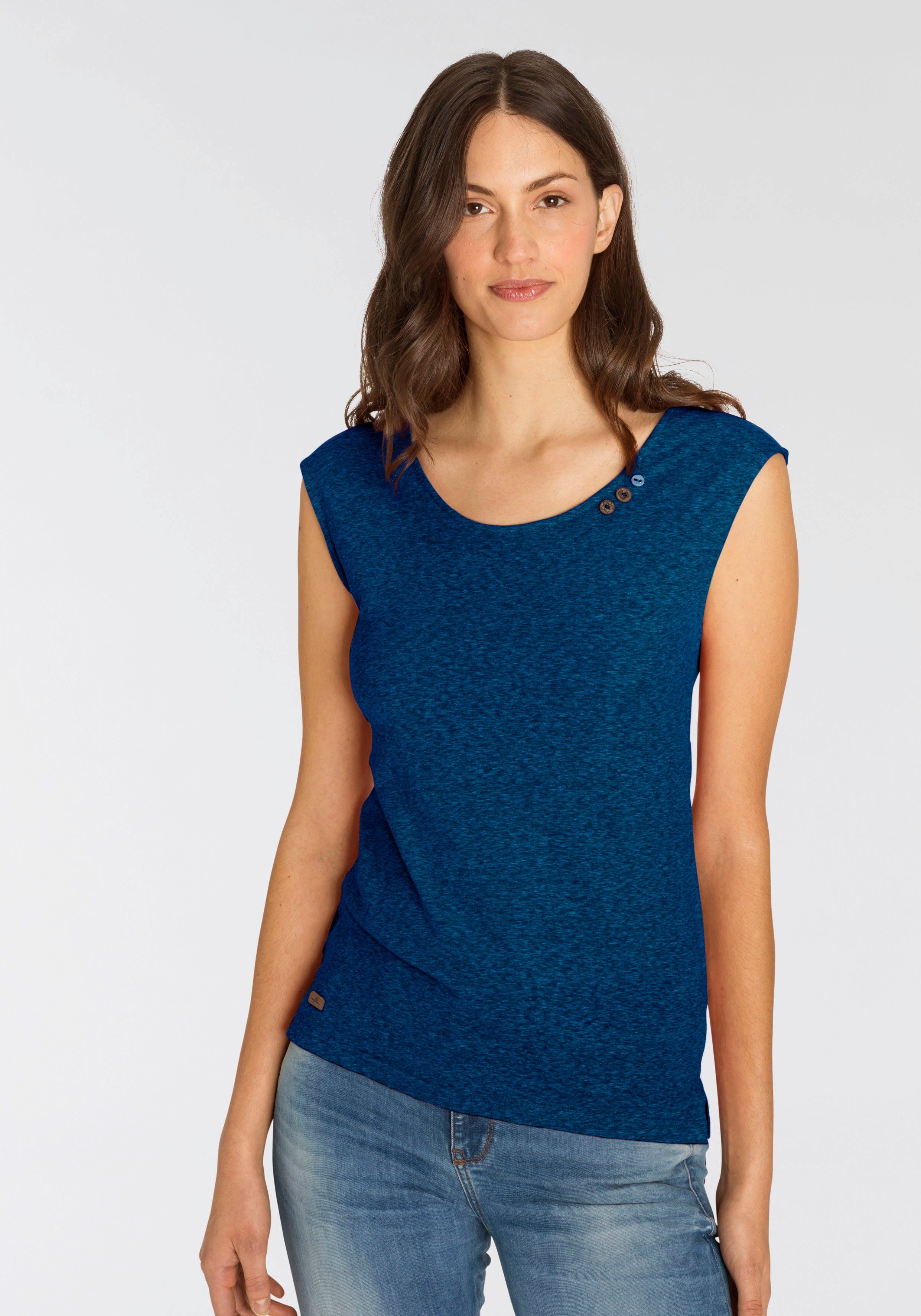 Ragwear T-shirt SOFIA O met bijzondere ruglijn