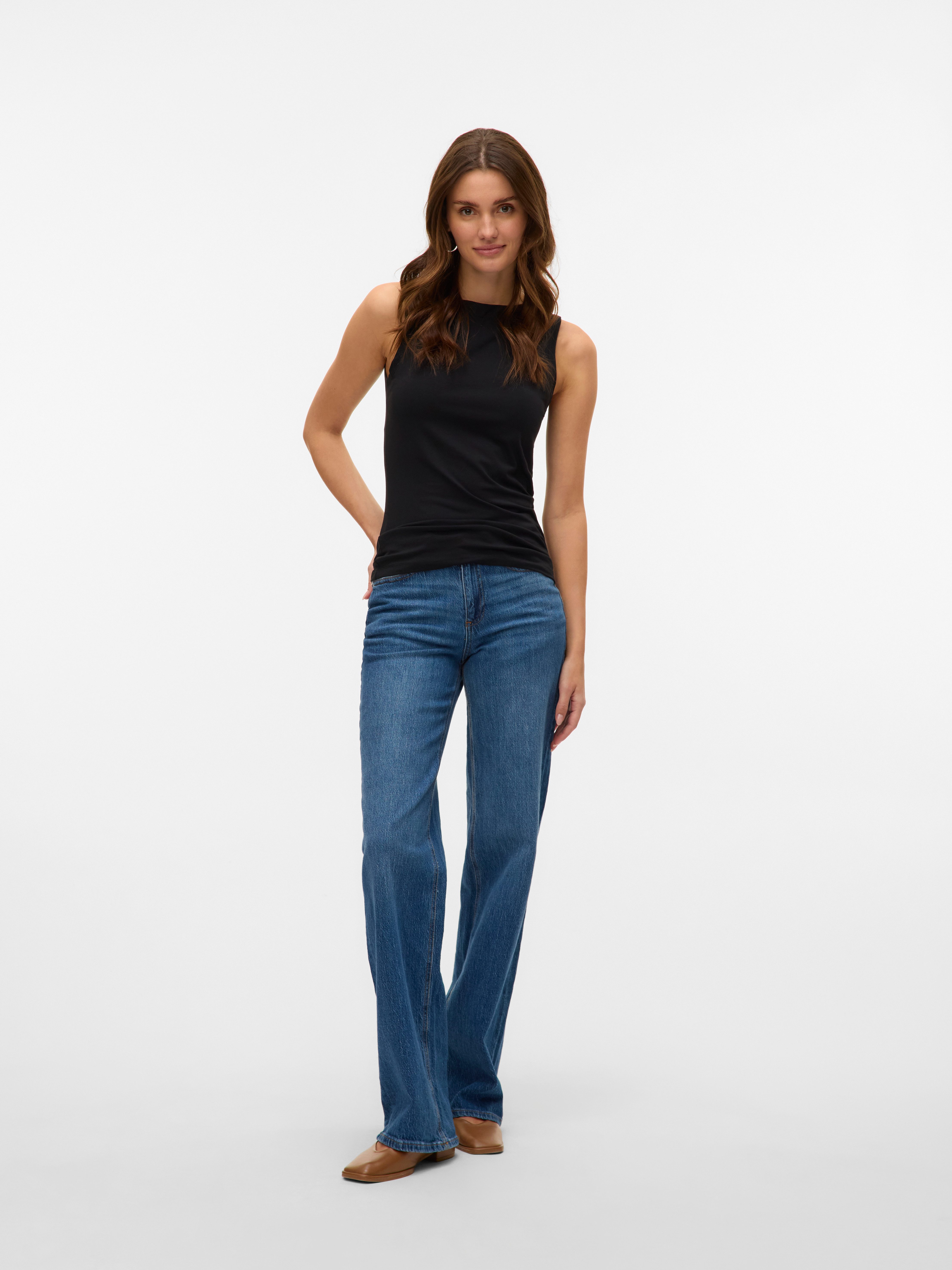 Vero Moda Shirttop VMPANDA MODAL SL TOP JRS NOOS