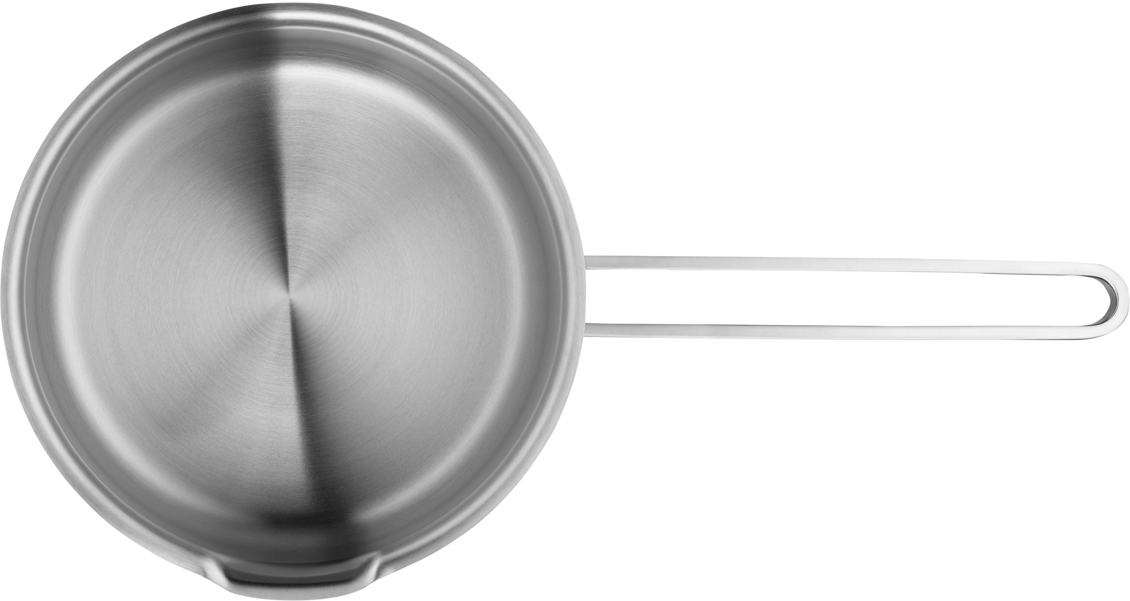 WMF Steelpan Function 4 warmte-reducerende handvatten, interne schaalverdeling, brede beschermrand