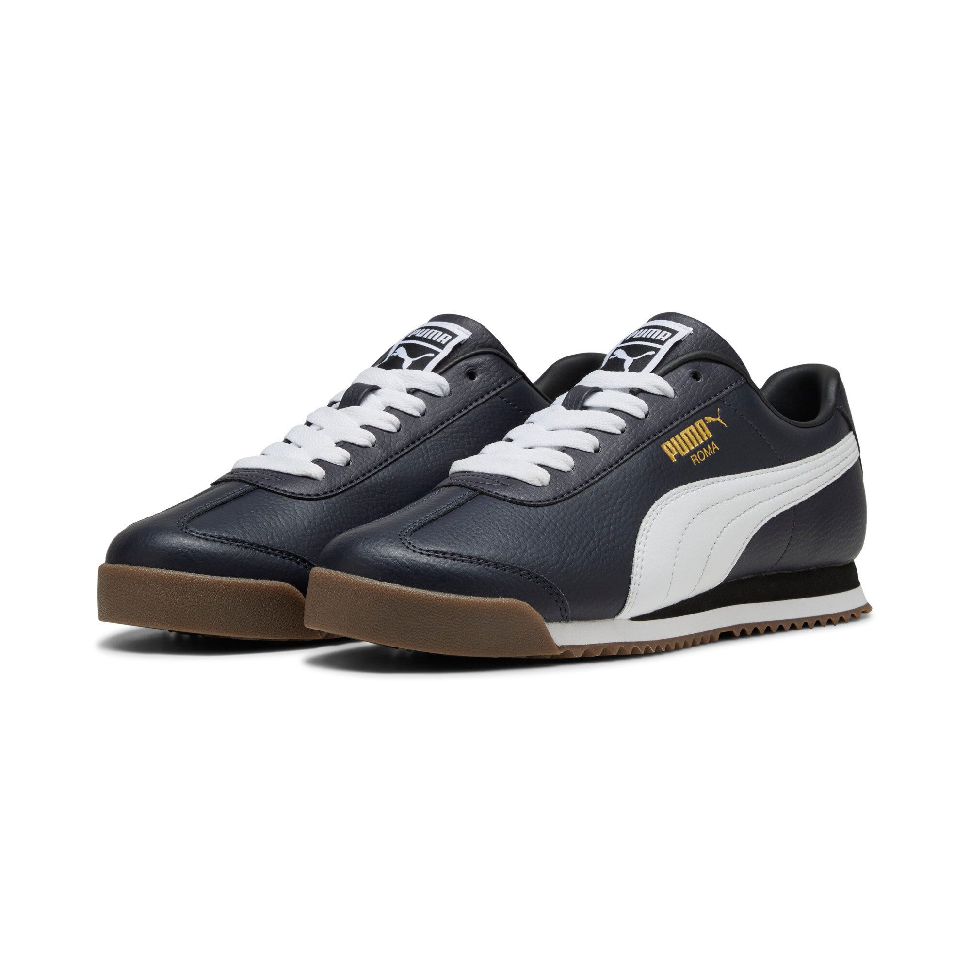 PUMA Sneakers ROMA 24 STANDARD jongens lage sneakers maat 41 blauw