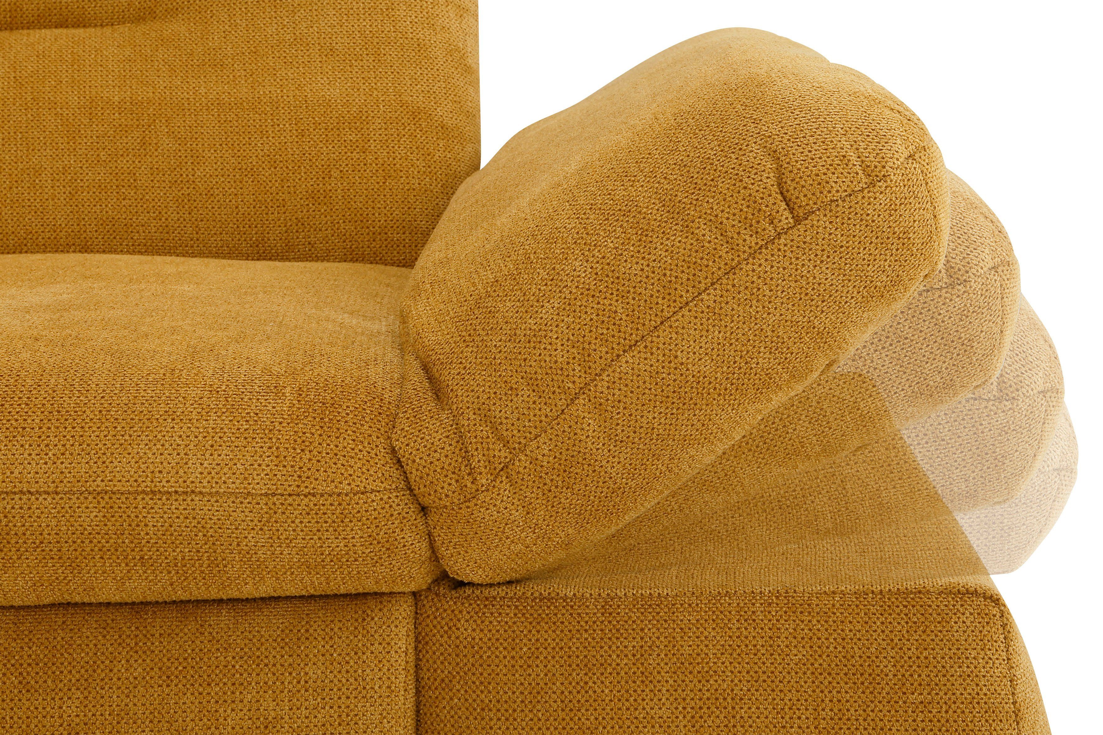 INOSIGN Hoekbank Avesa L-vorm Naar keuze met armleuningverstelling en slaapfunctie, bxdxh: 300x172x80cm